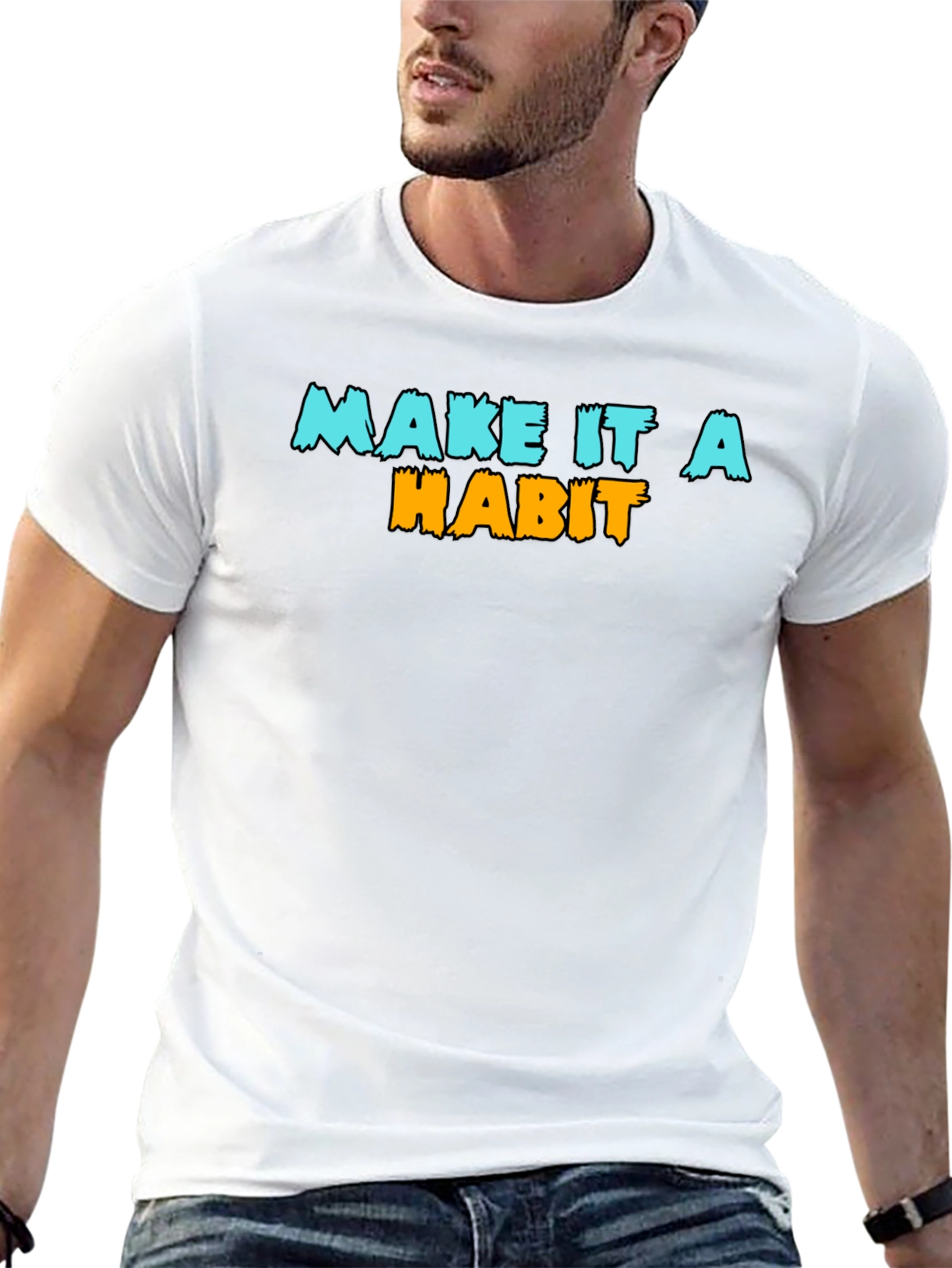 Make It A Habit Graphic Tee
