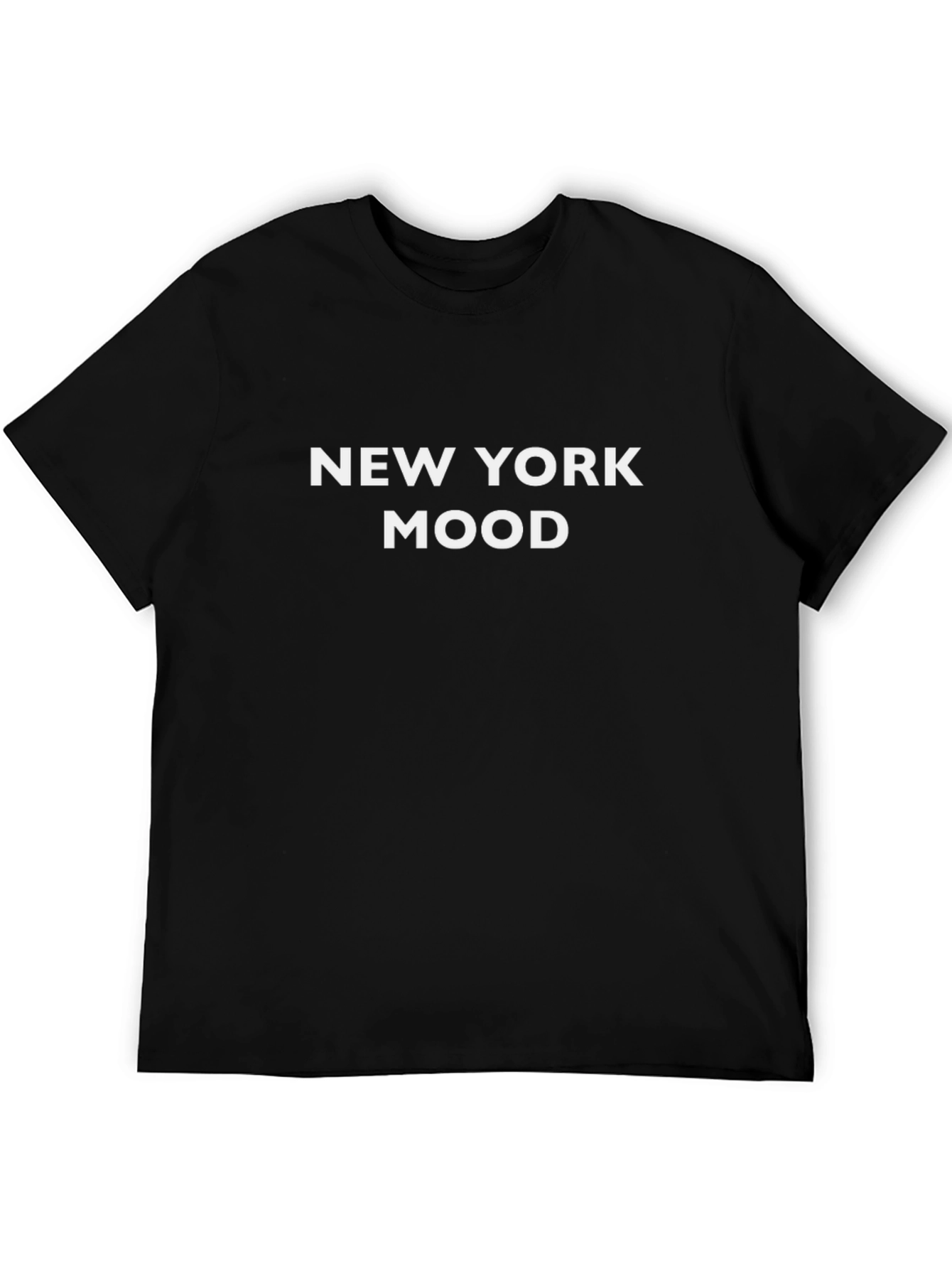 New York Mood Graphic T-Shirt - Black