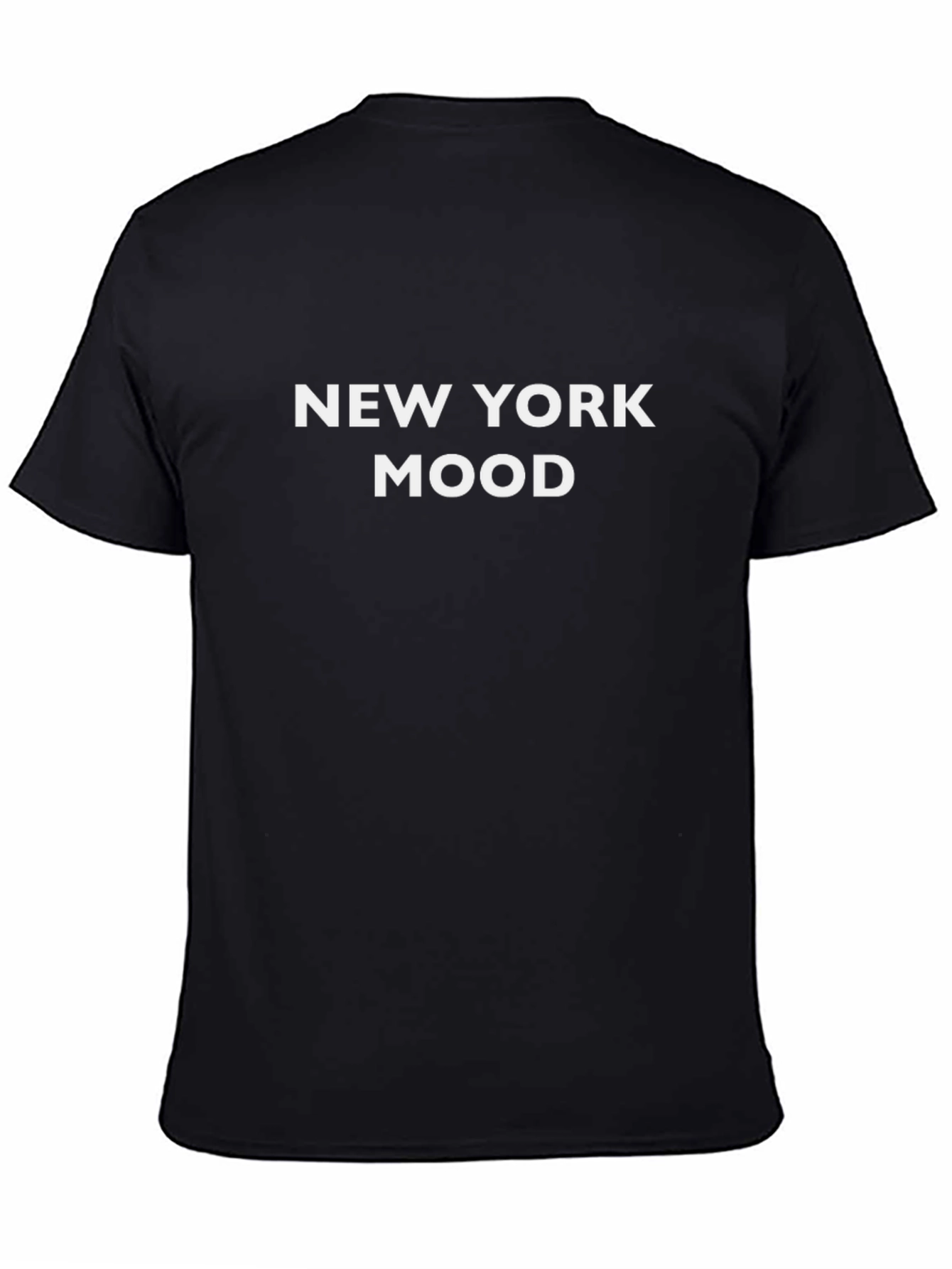 New York Mood Graphic T-Shirt - Black