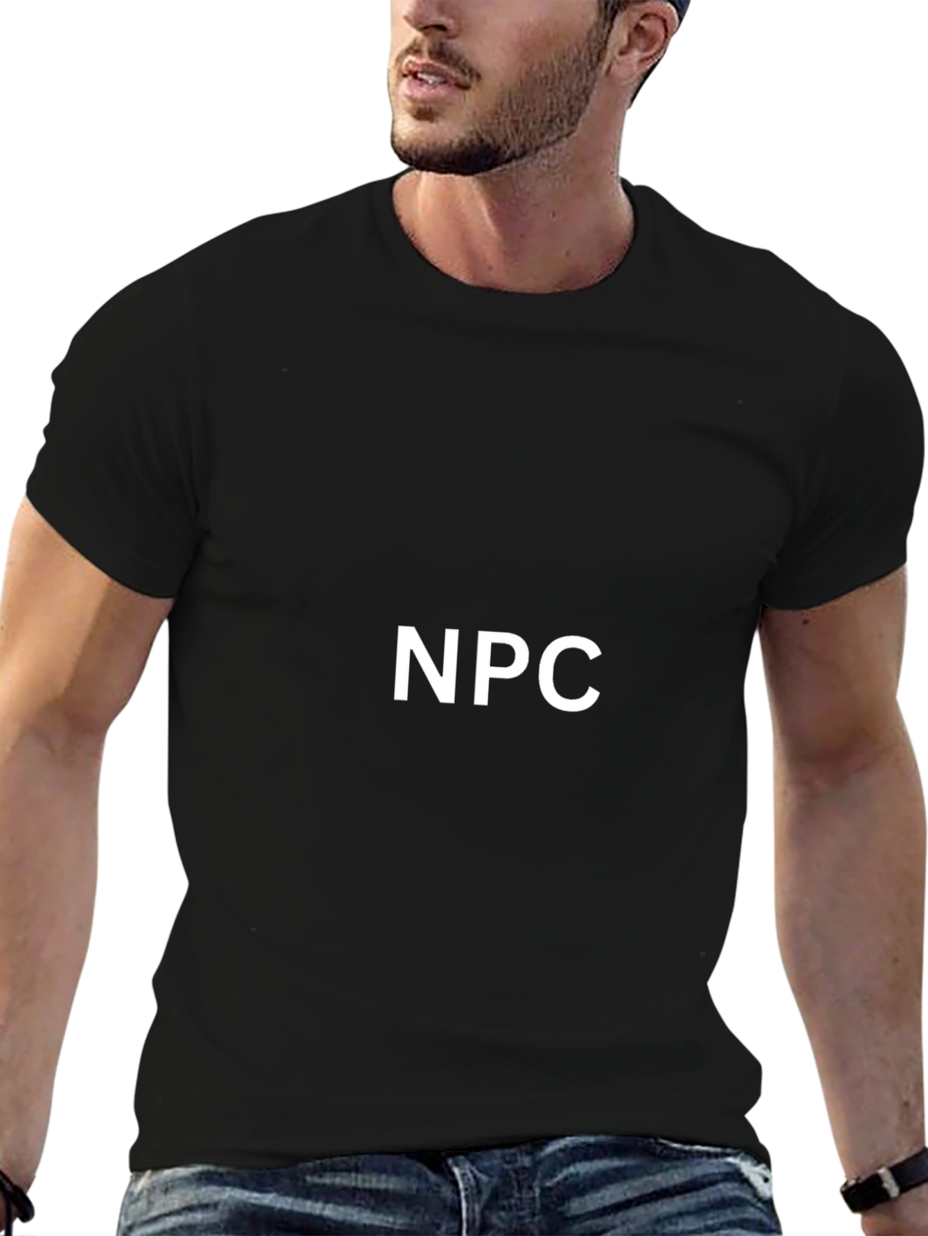 NPC Graphic Tee - Classic Black T-Shirt