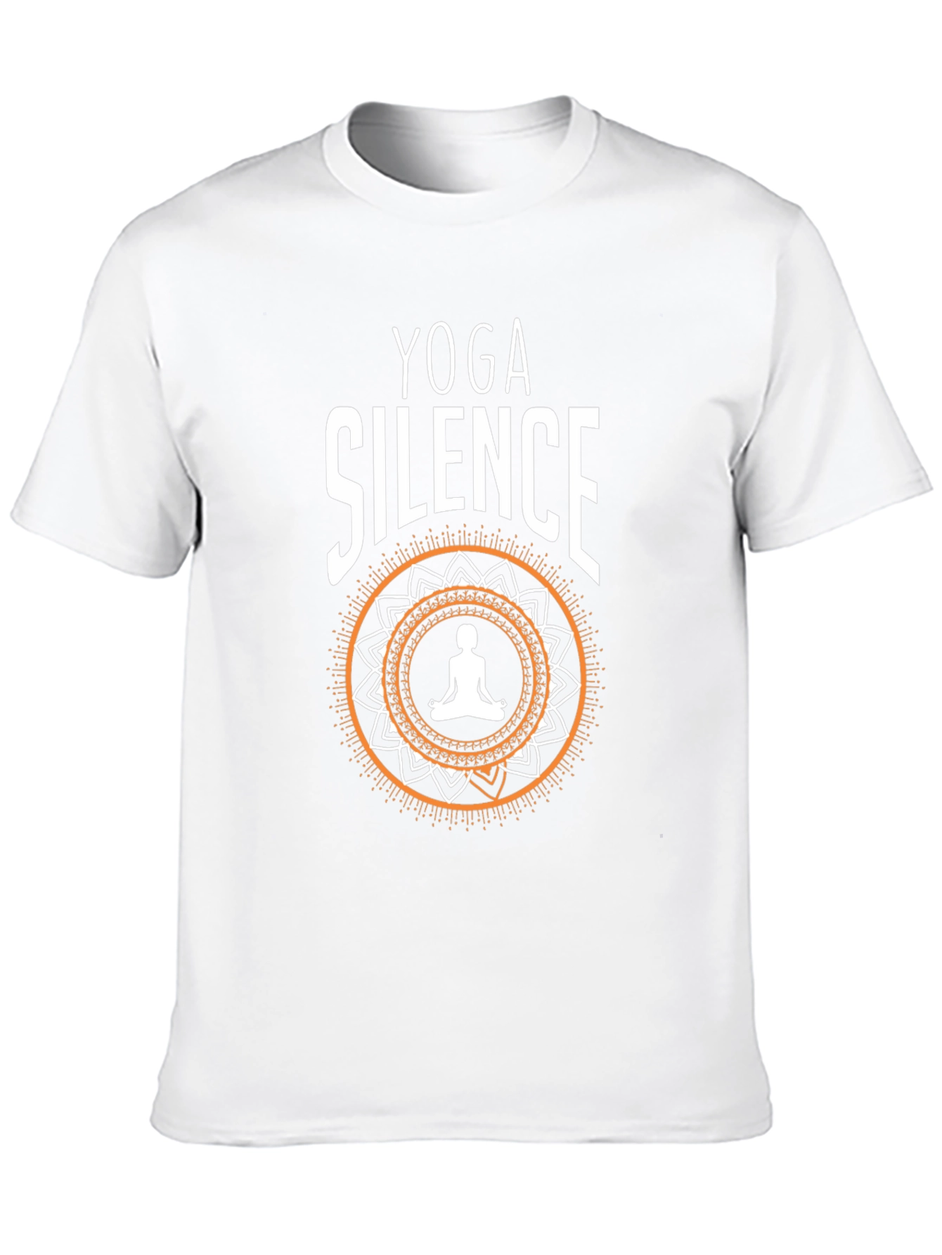 Yoga Silence T-Shirt - Meditative Zen Design