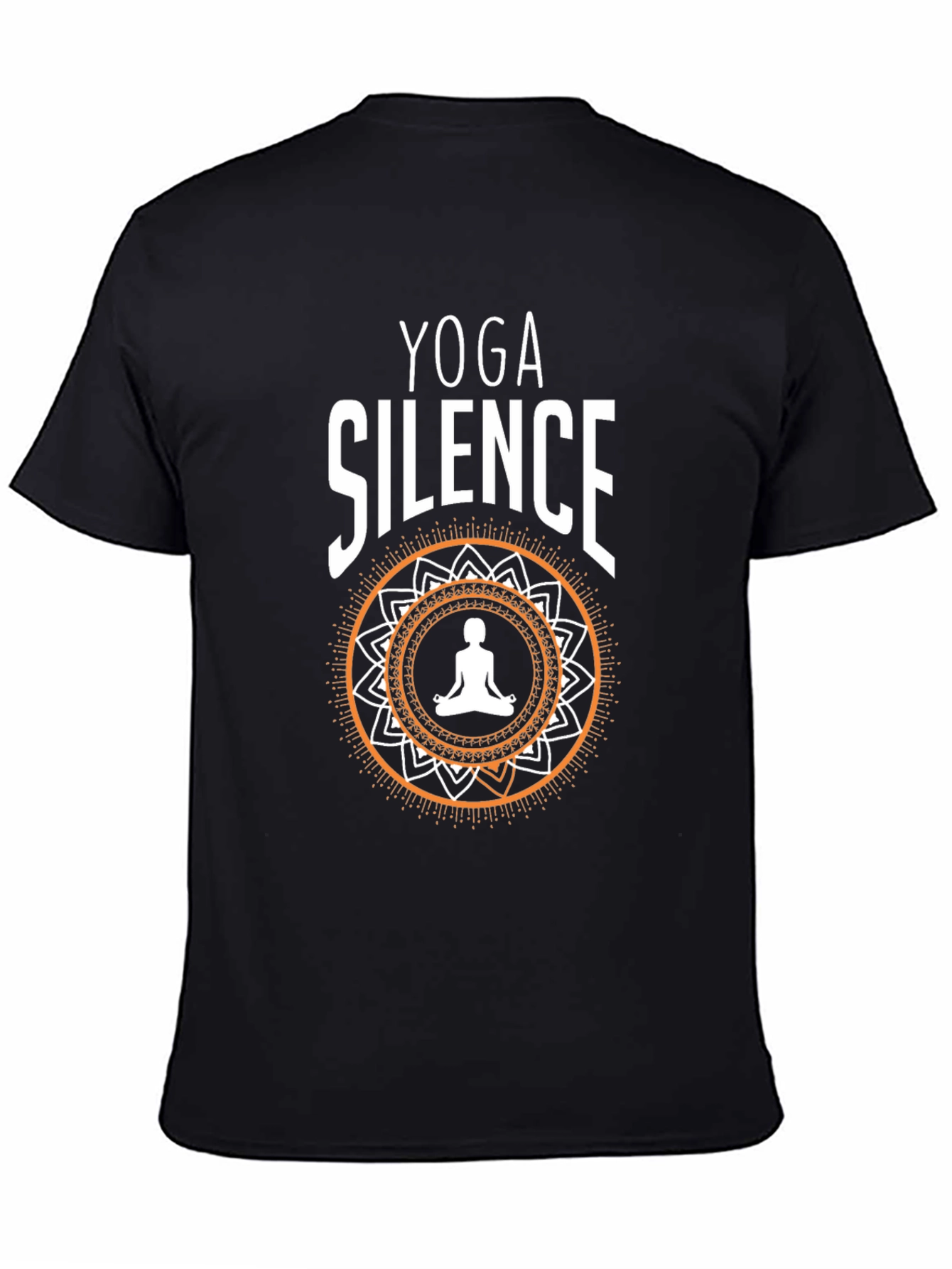 Yoga Silence T-Shirt - Meditative Zen Design