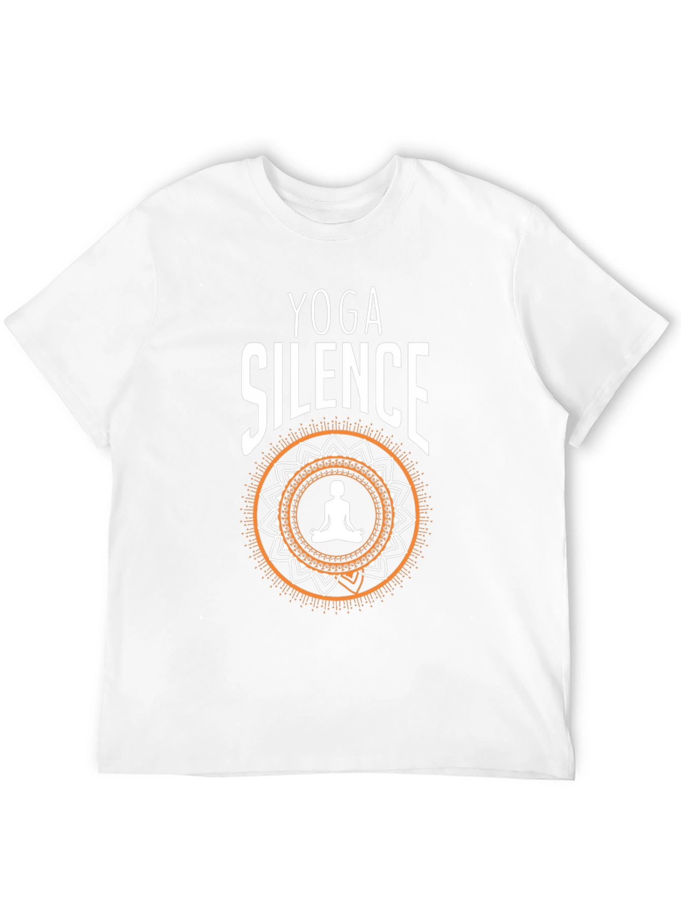 Yoga Silence T-Shirt - Meditative Zen Design