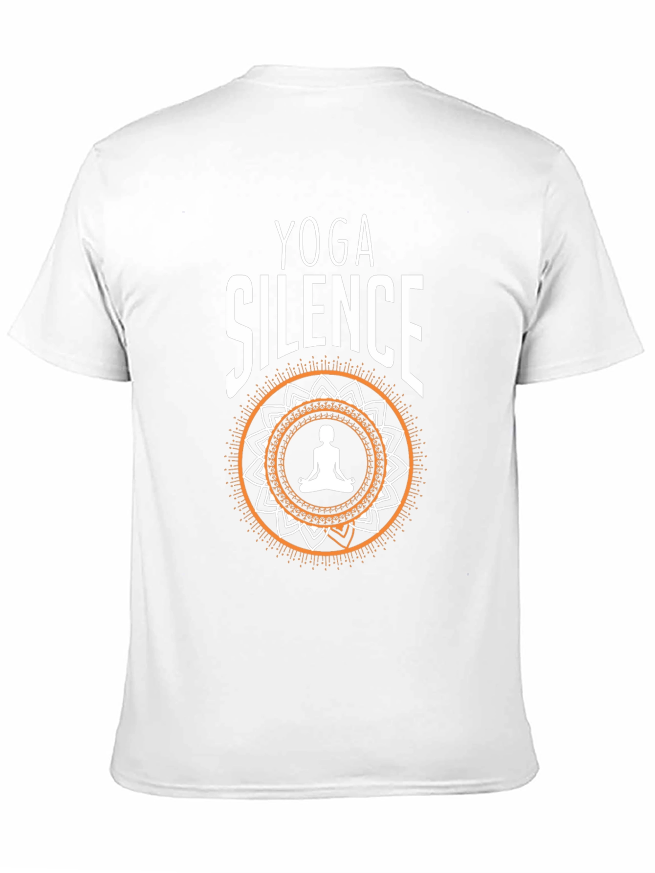 Yoga Silence T-Shirt - Meditative Zen Design