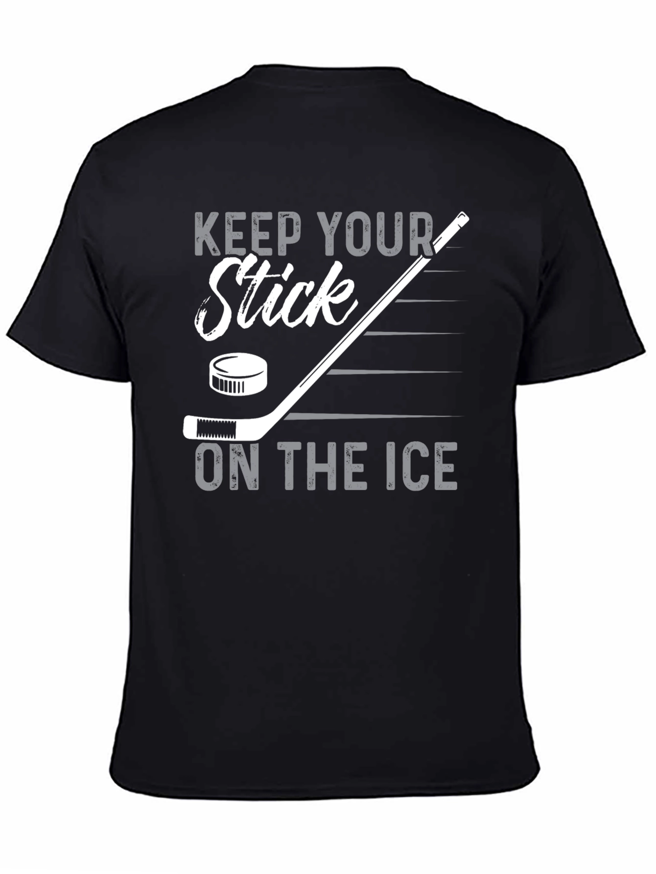 Keep Your Stick On The Ice Hockey T-Shirt