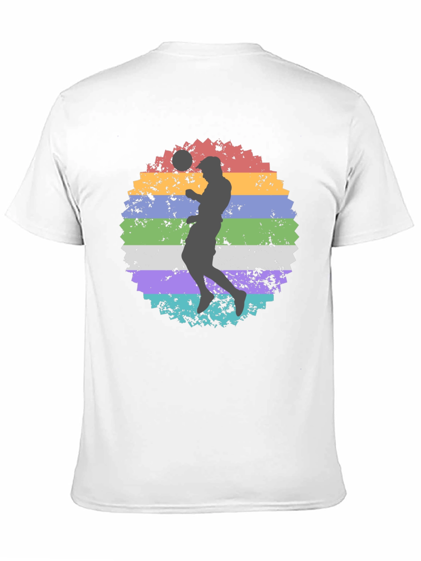 Retro Soccer Player Graphic Tee