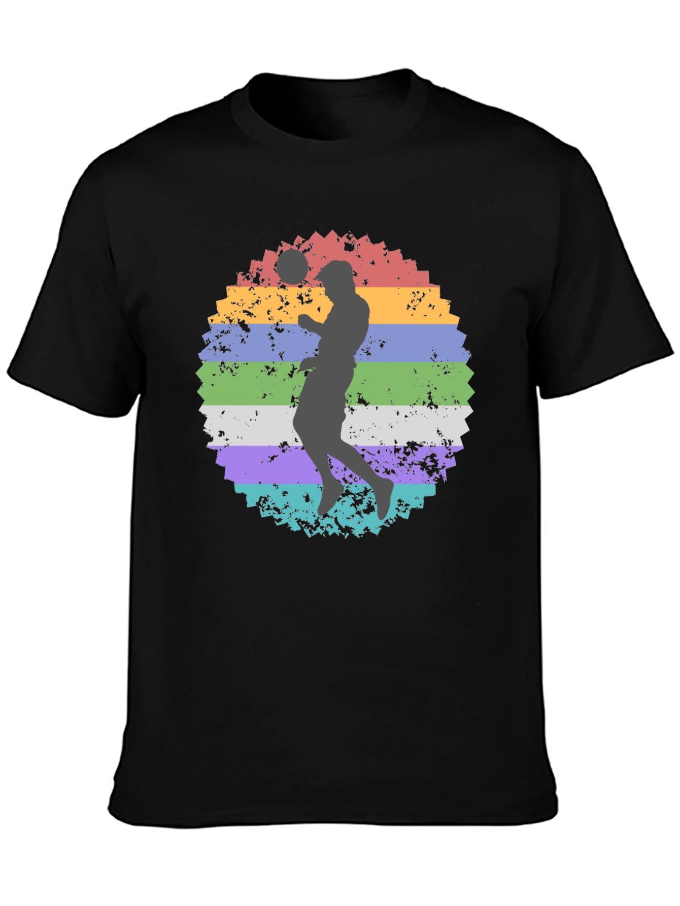 Retro Soccer Player Graphic Tee