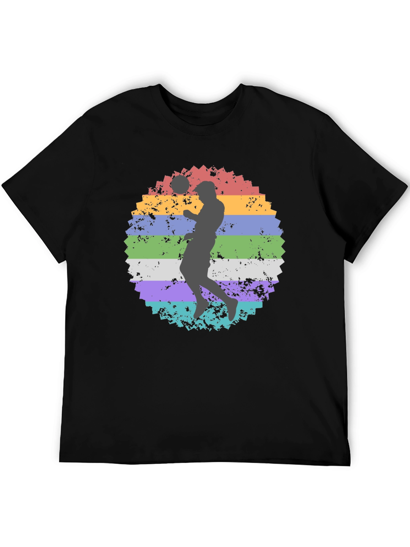 Retro Soccer Player Graphic Tee
