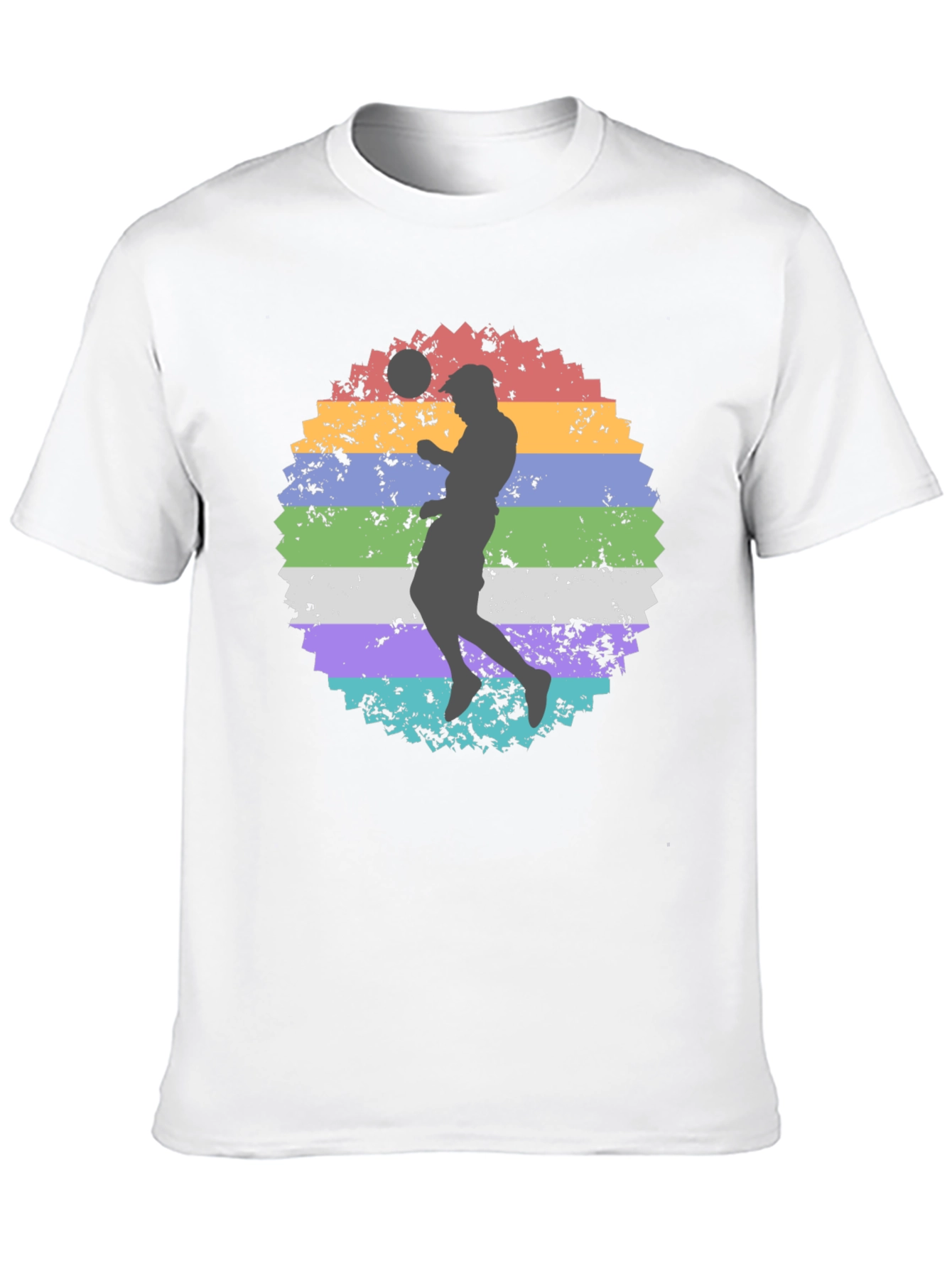 Retro Soccer Player Graphic Tee