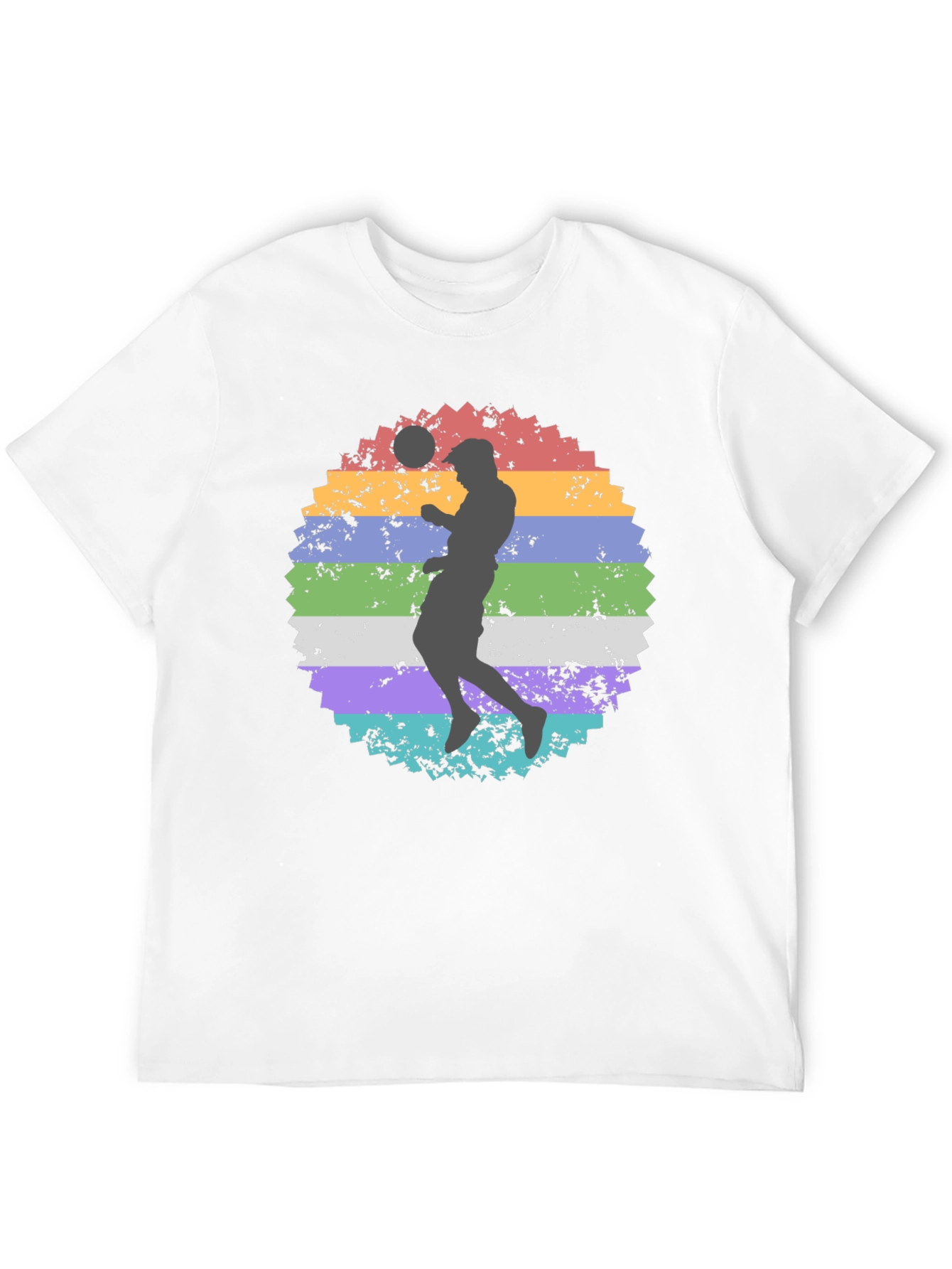 Retro Soccer Player Graphic Tee