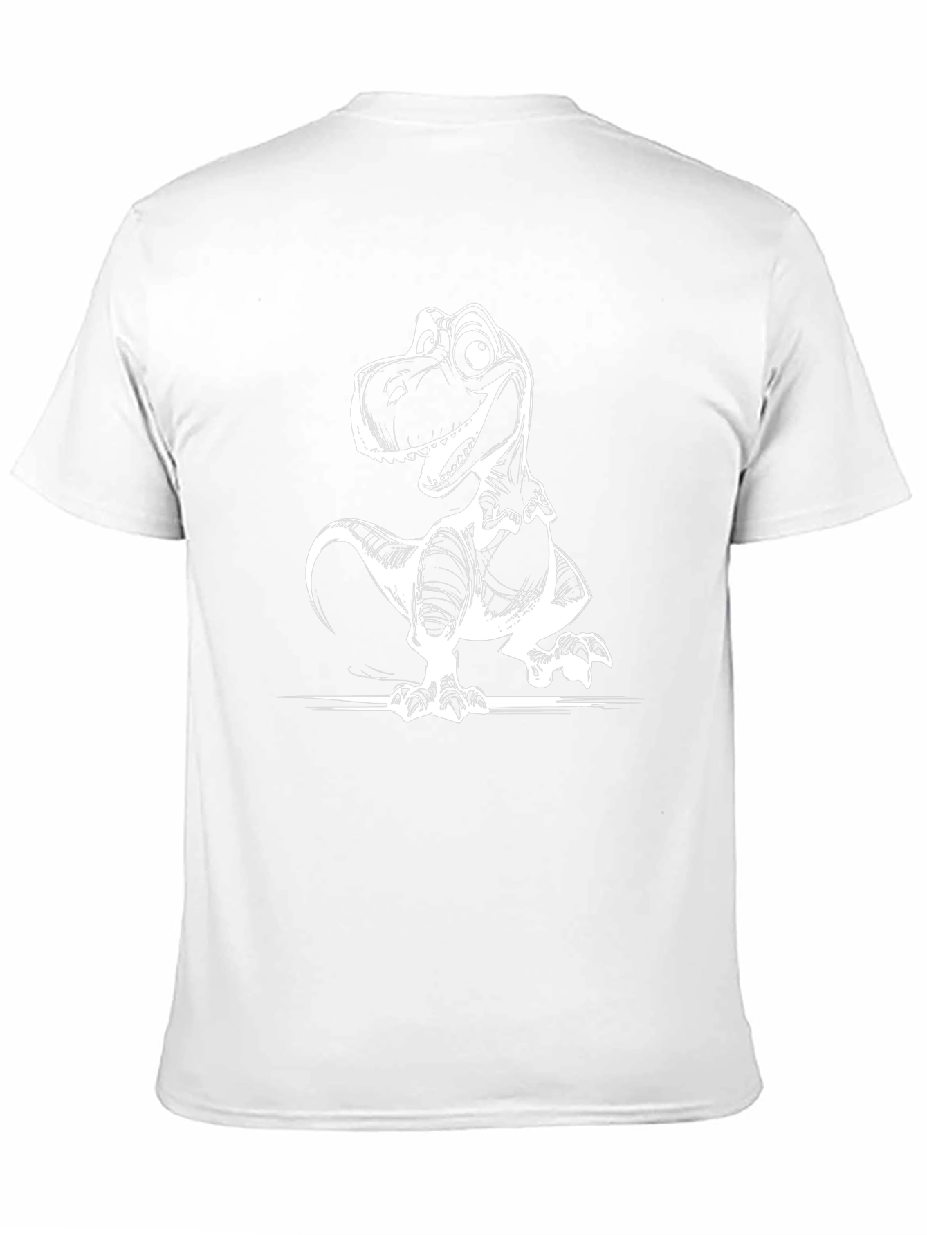 Dino T-Shirt - Cartoon Dinosaur Graphic Tee