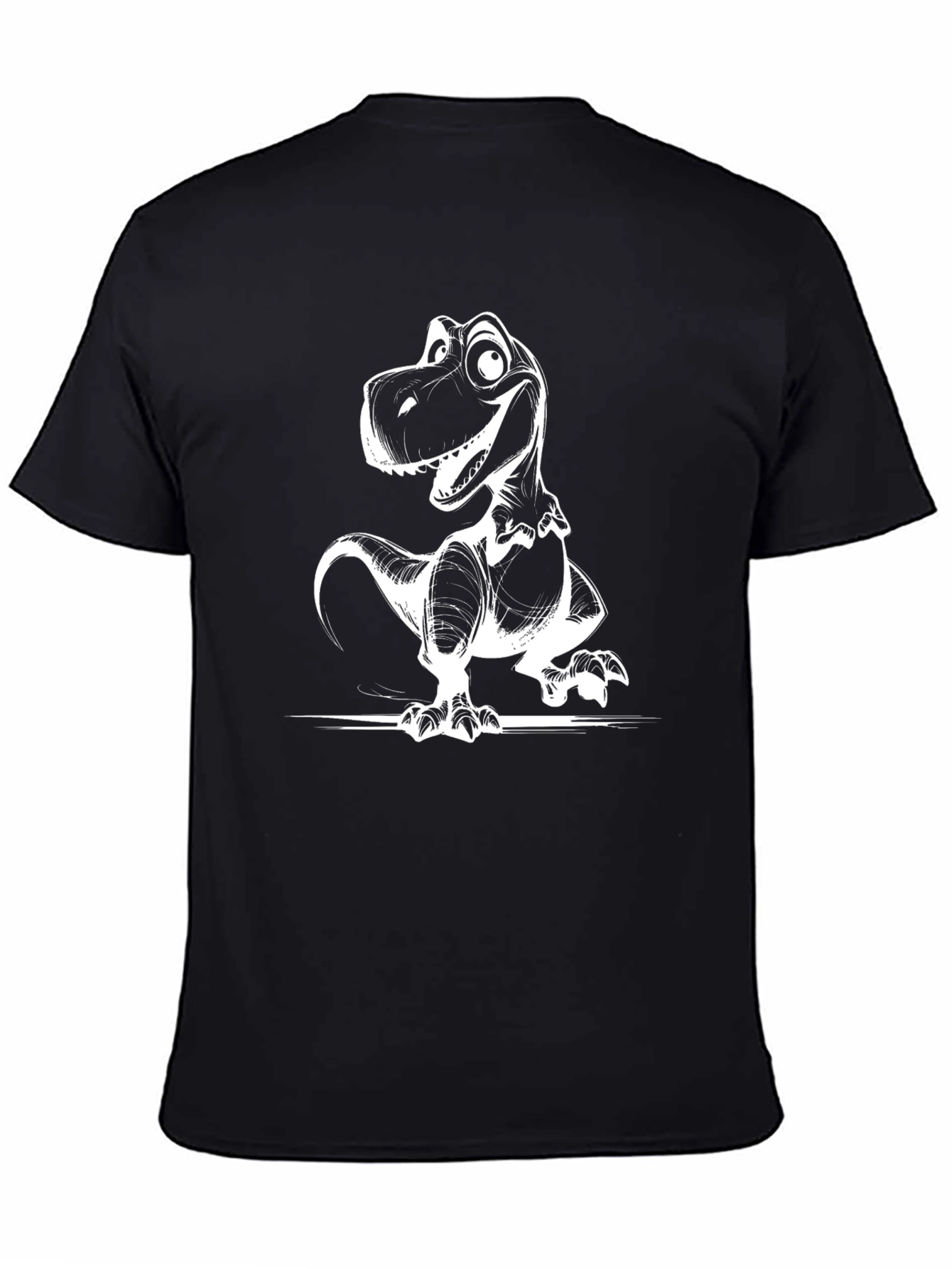 Dino T-Shirt - Cartoon Dinosaur Graphic Tee