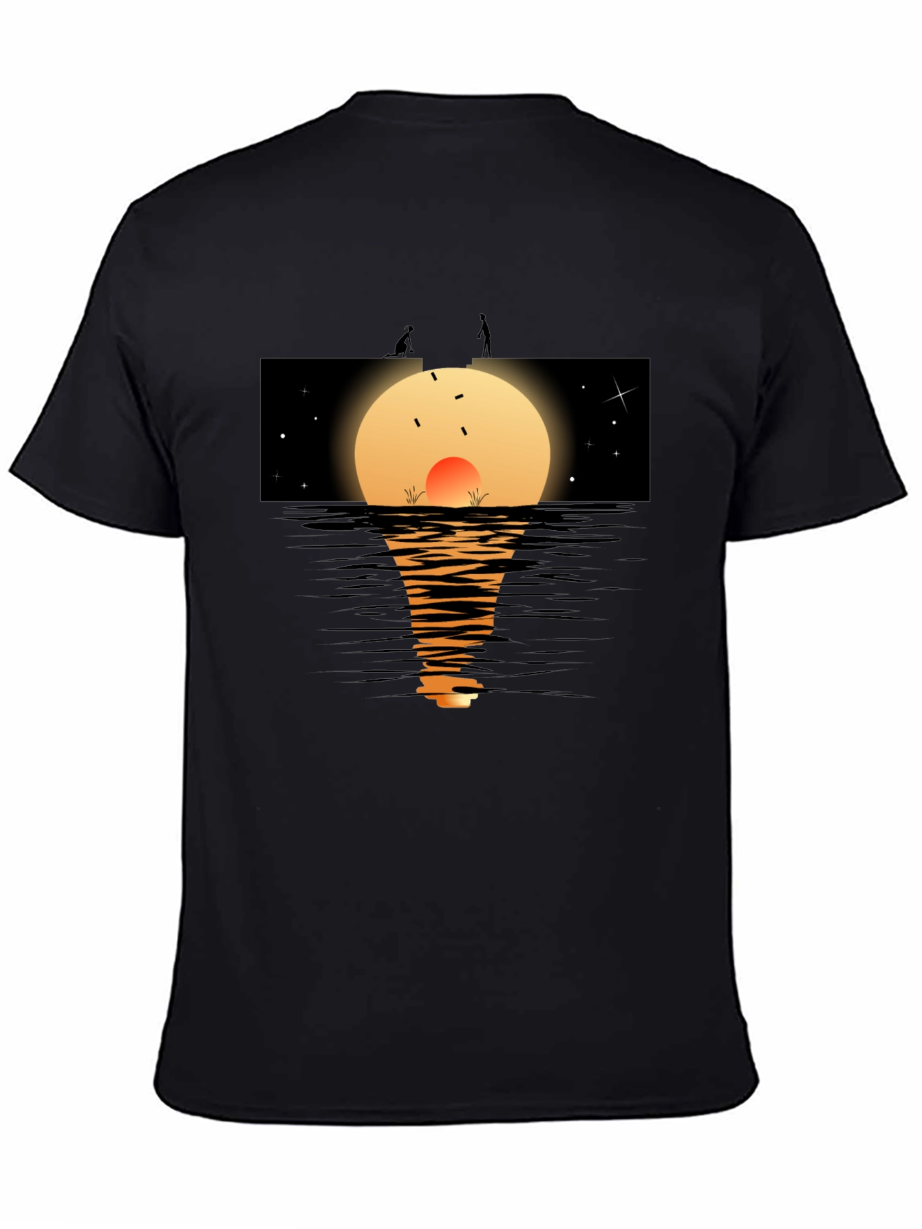 Sunset Lake Graphic Tee - Relaxed Fit