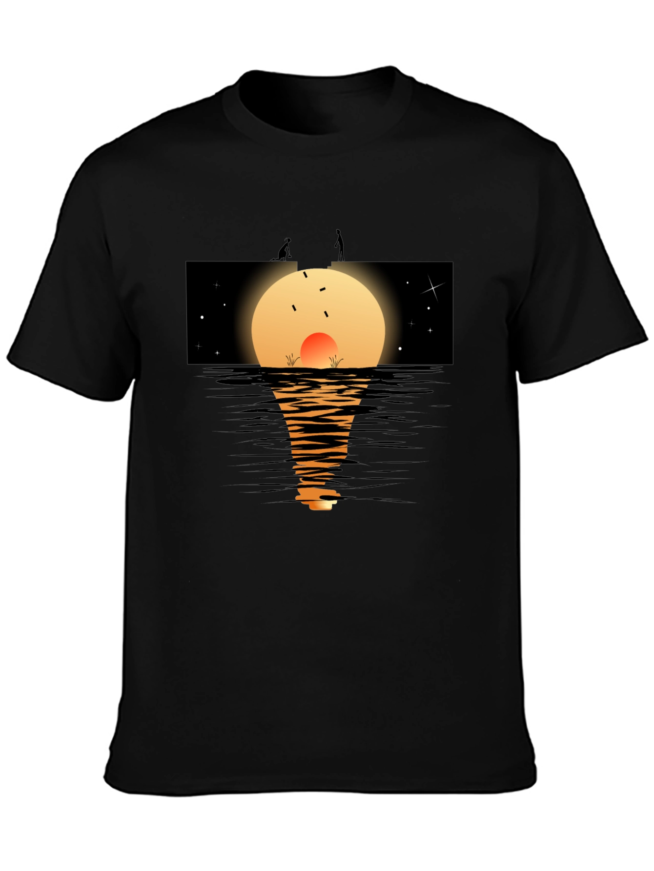 Sunset Lake Graphic Tee - Relaxed Fit