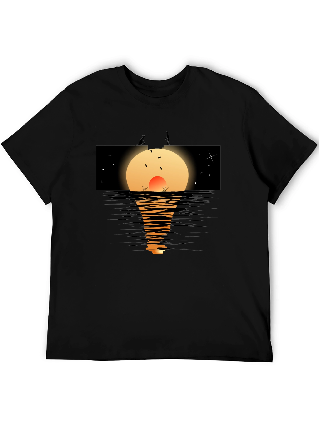 Sunset Lake Graphic Tee - Relaxed Fit