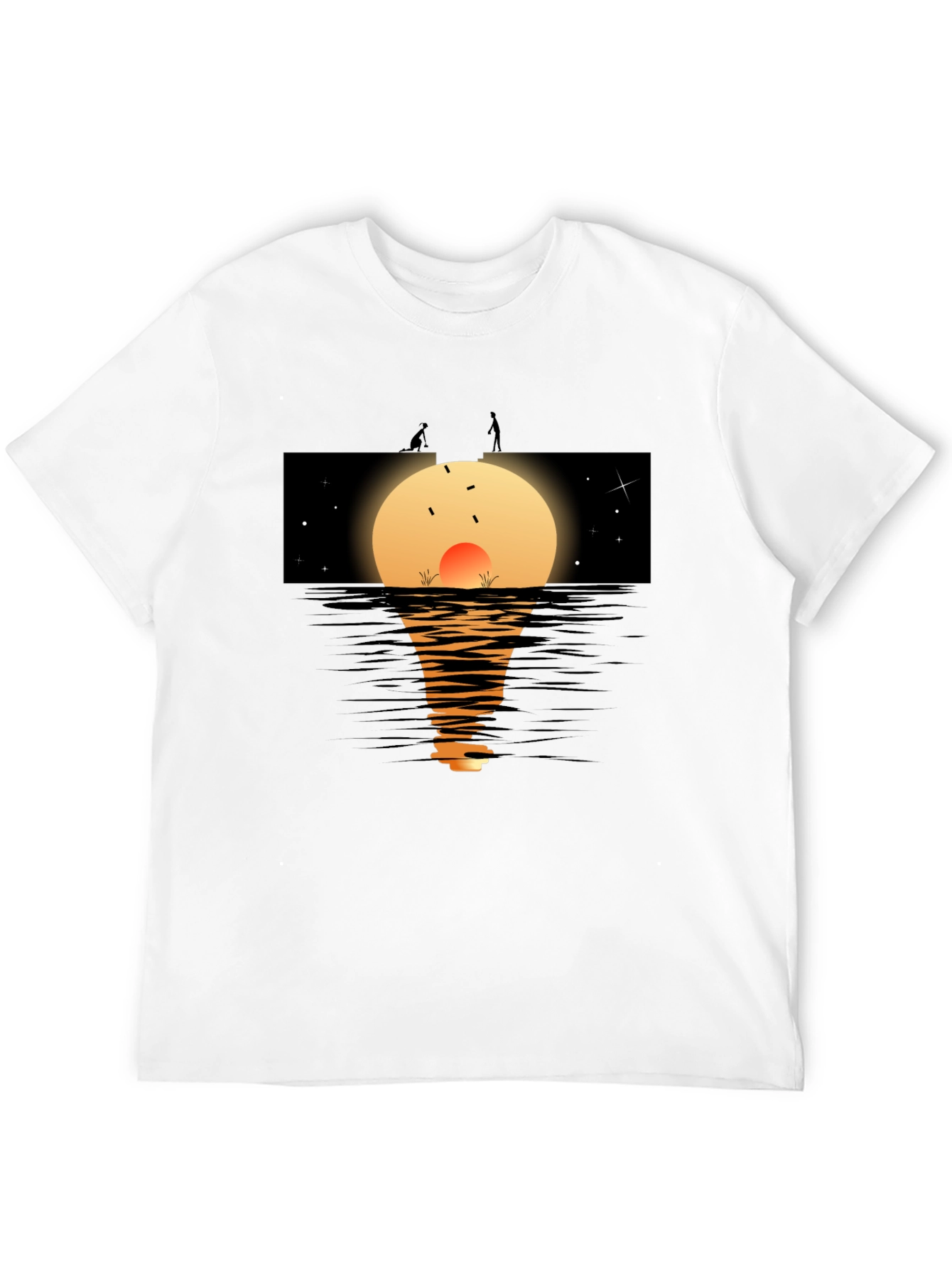 Sunset Lake Graphic Tee - Relaxed Fit