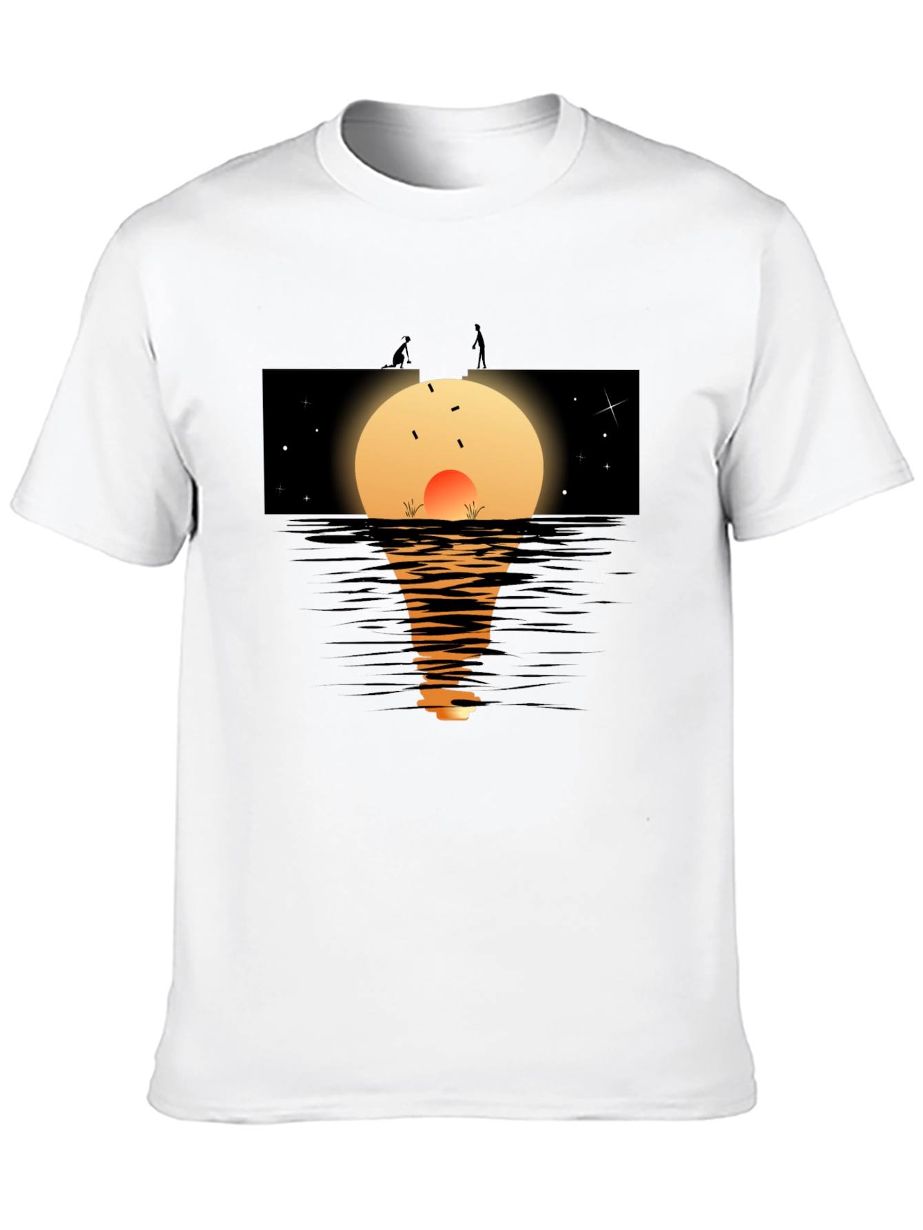Sunset Lake Graphic Tee - Relaxed Fit