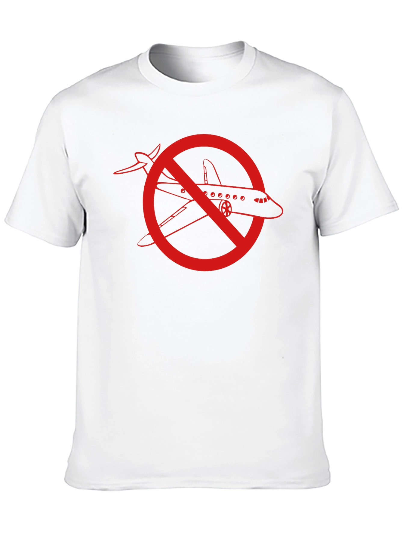 No Airplanes Graphic T-Shirt