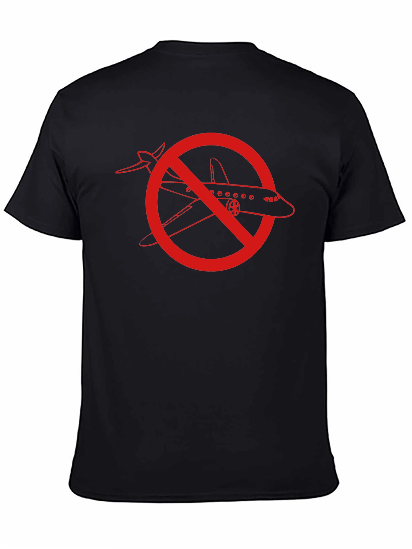 No Airplanes Graphic T-Shirt