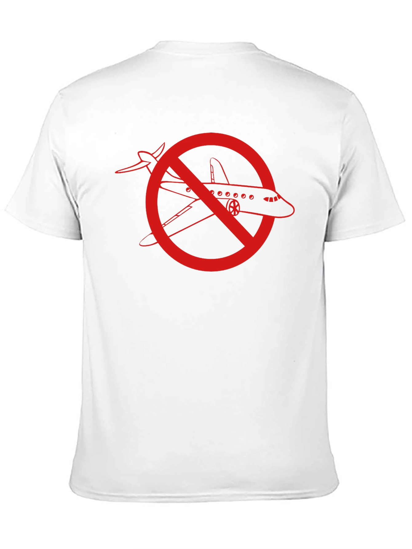 No Airplanes Graphic T-Shirt