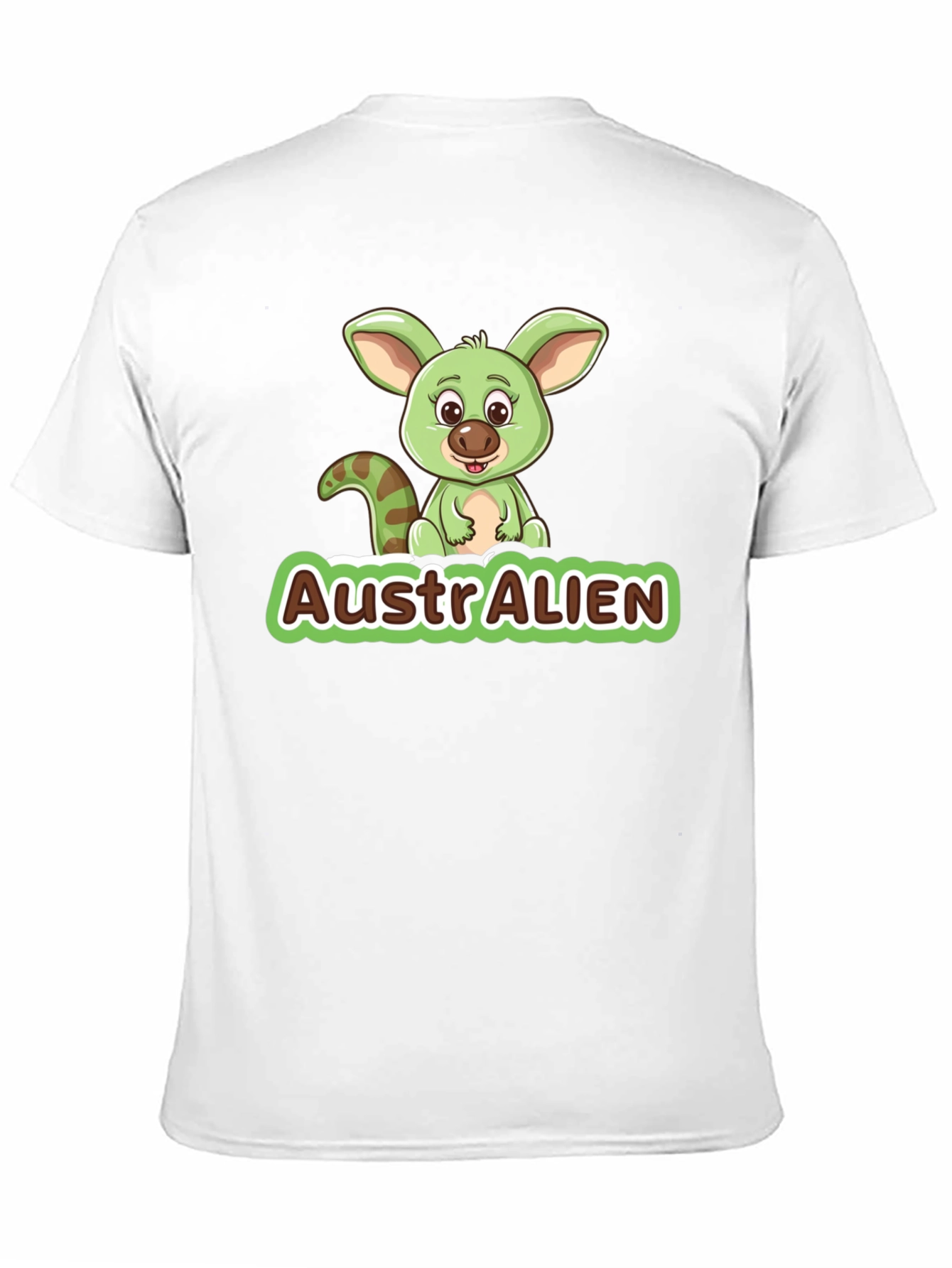 AustrAlien Graphic Tee - Cute Alien T-Shirt