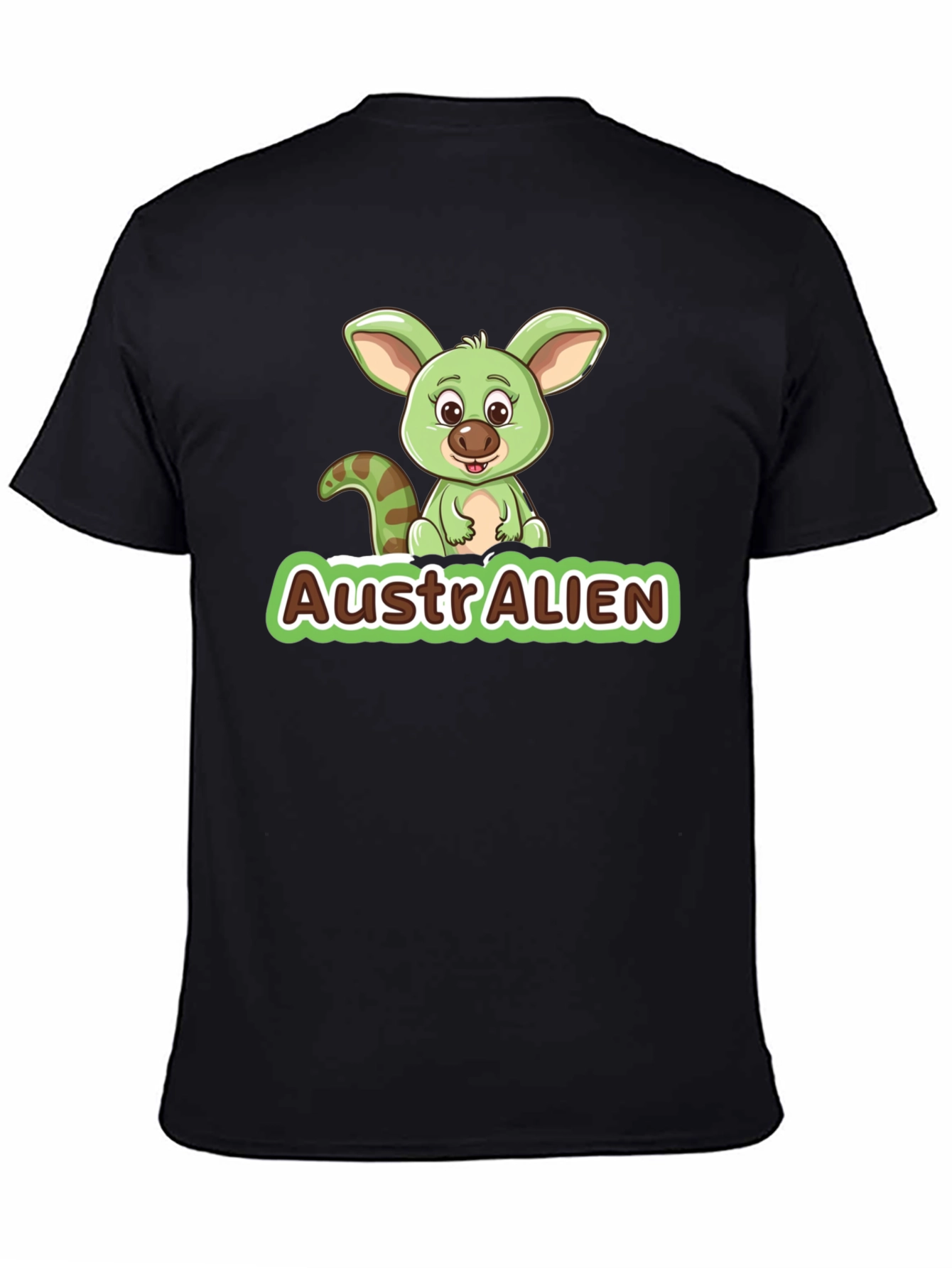 AustrAlien Graphic Tee - Cute Alien T-Shirt