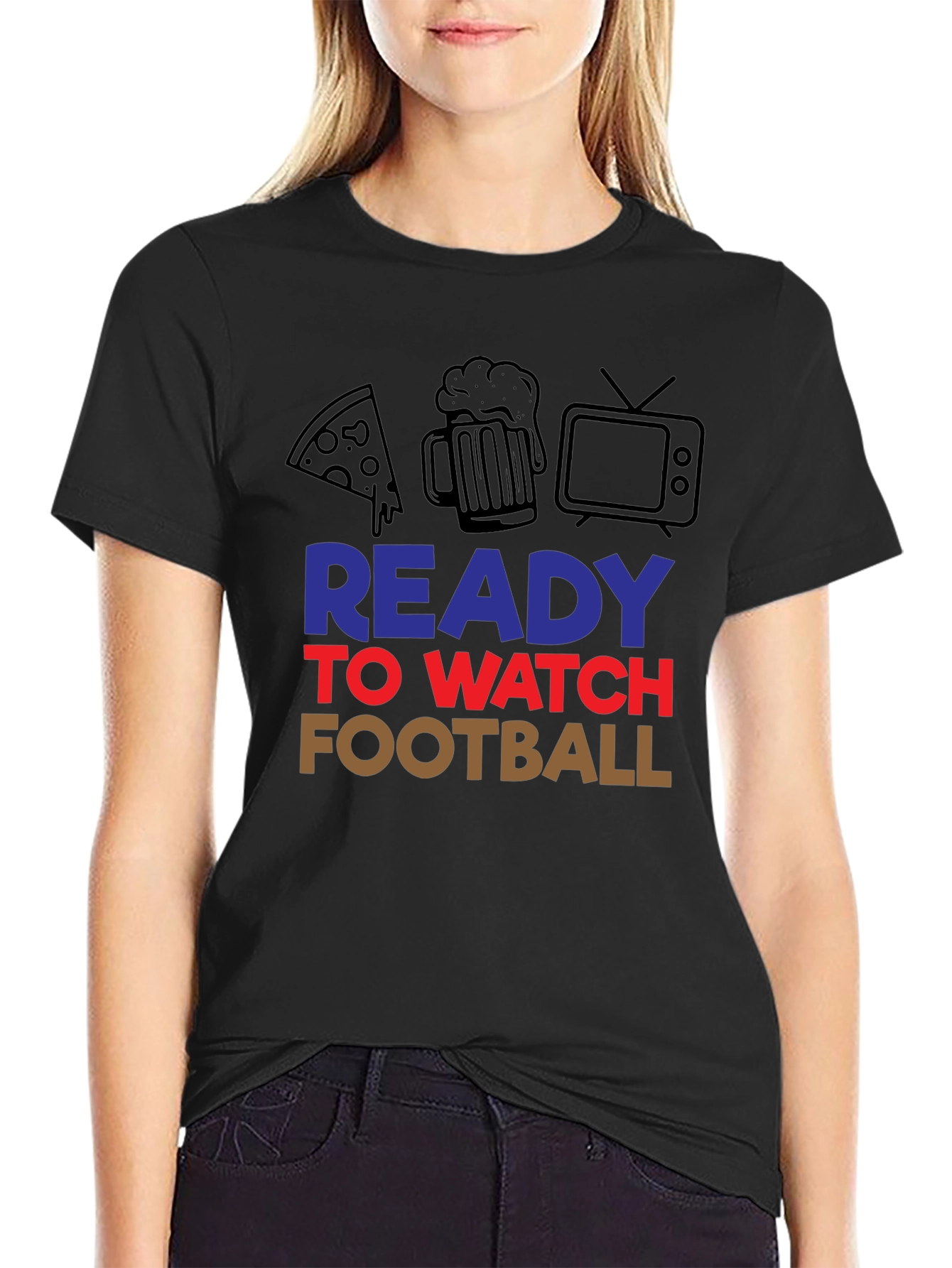 Ready to Watch Football T-Shirt