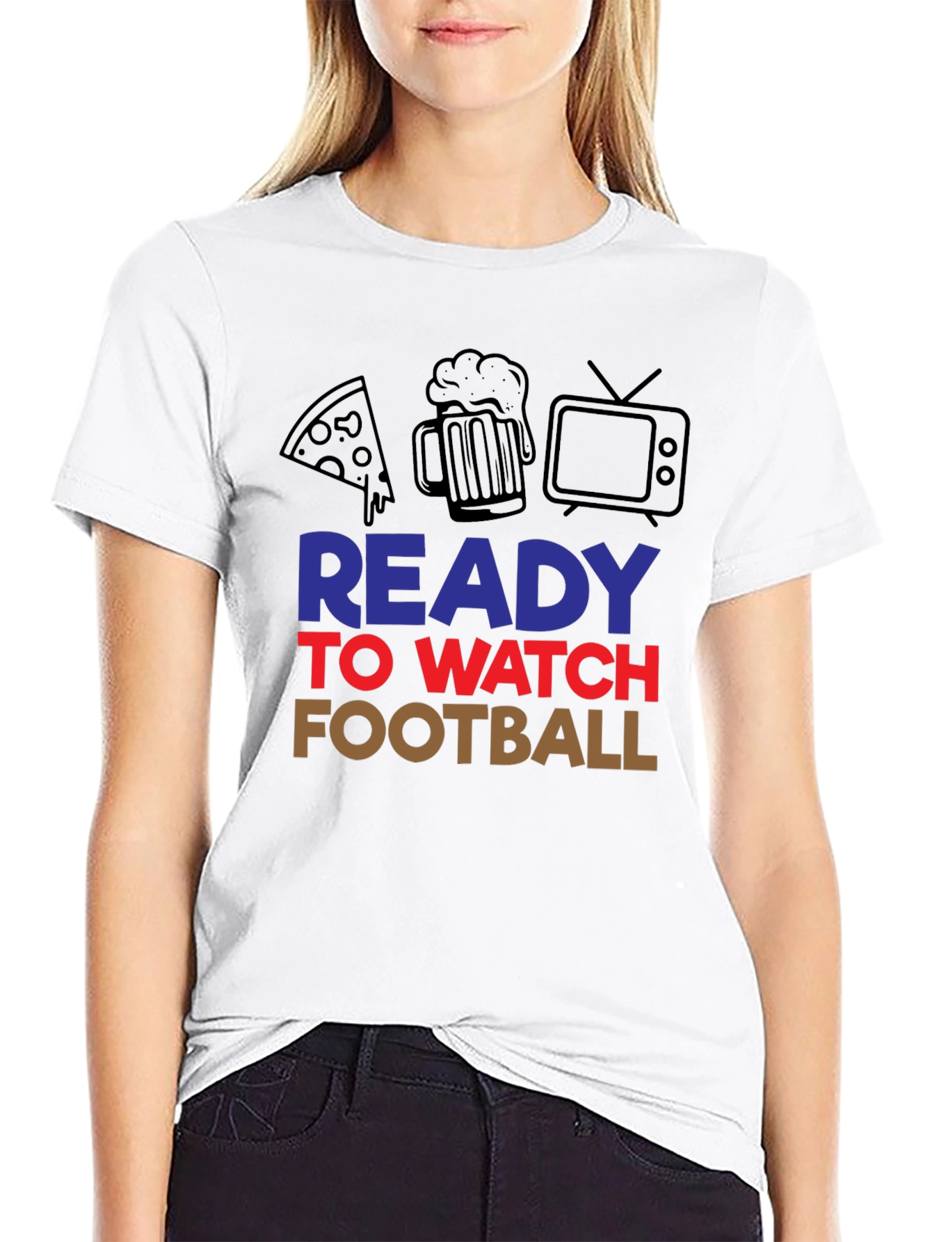 Ready to Watch Football T-Shirt