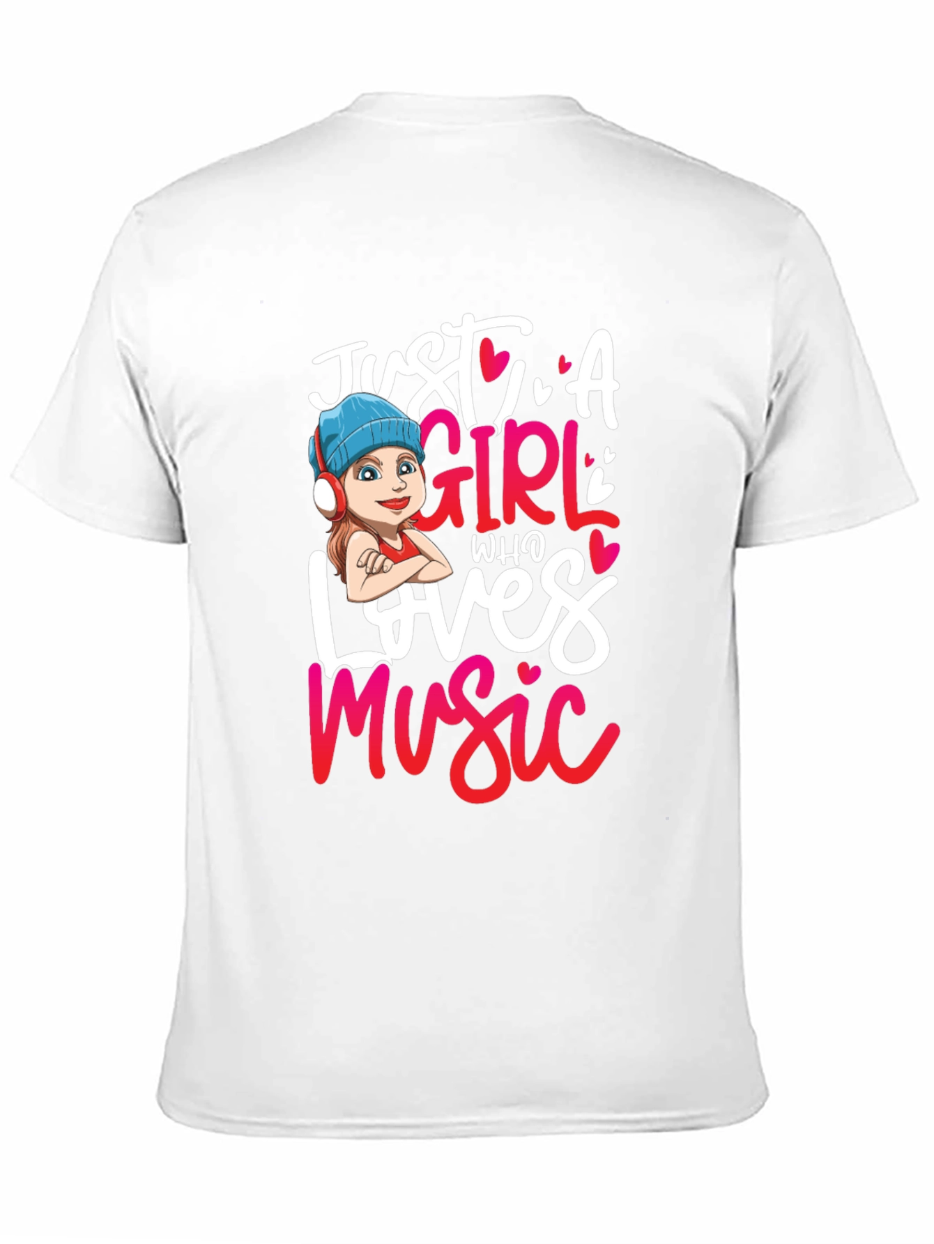 Just A Girl Who Loves Music T-Shirt