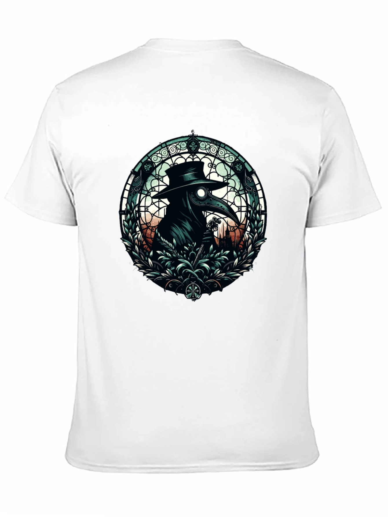Plague Doctor T-Shirt - Gothic Style
