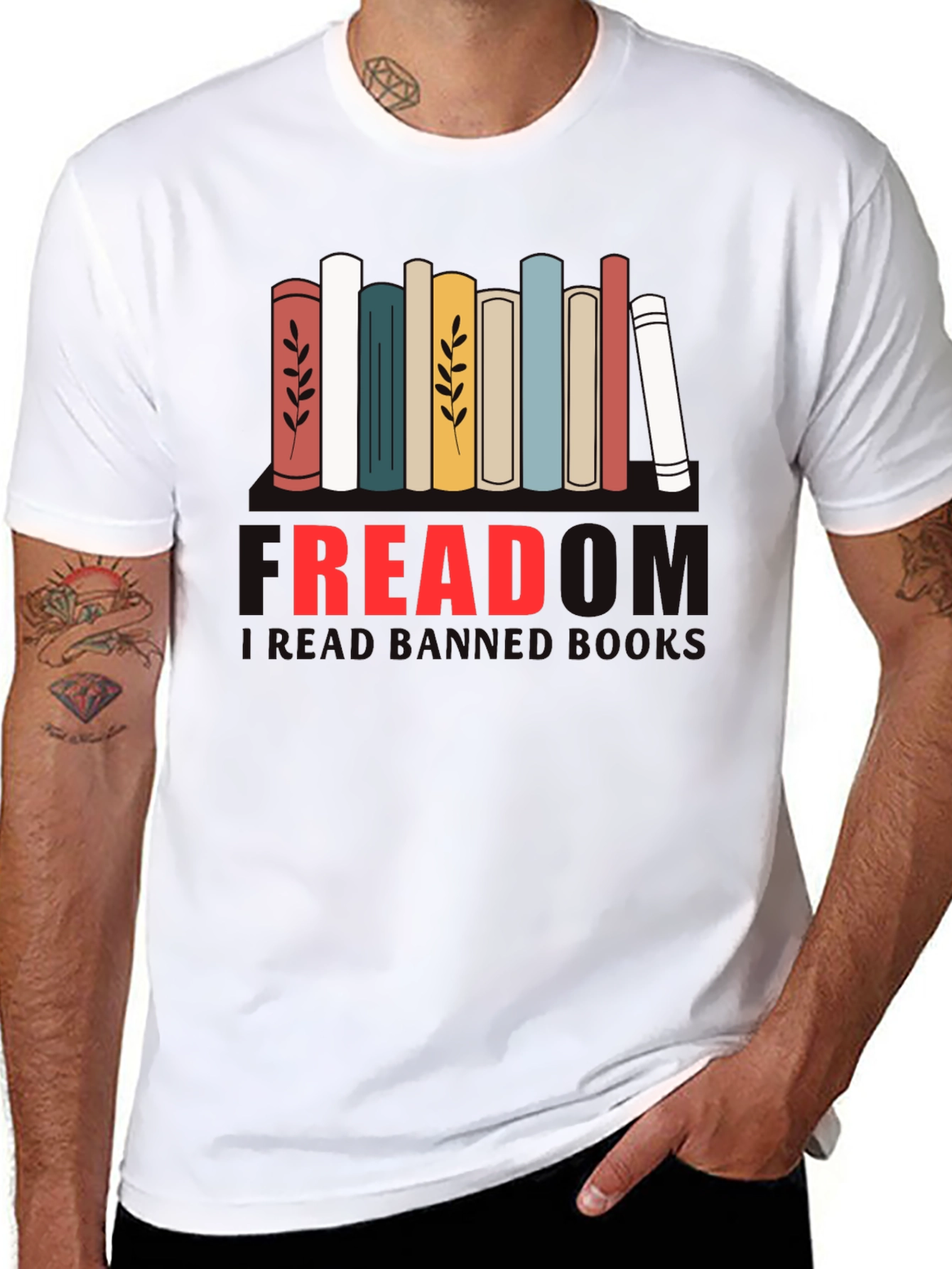 Read Om T-Shirt Book Lover Tee