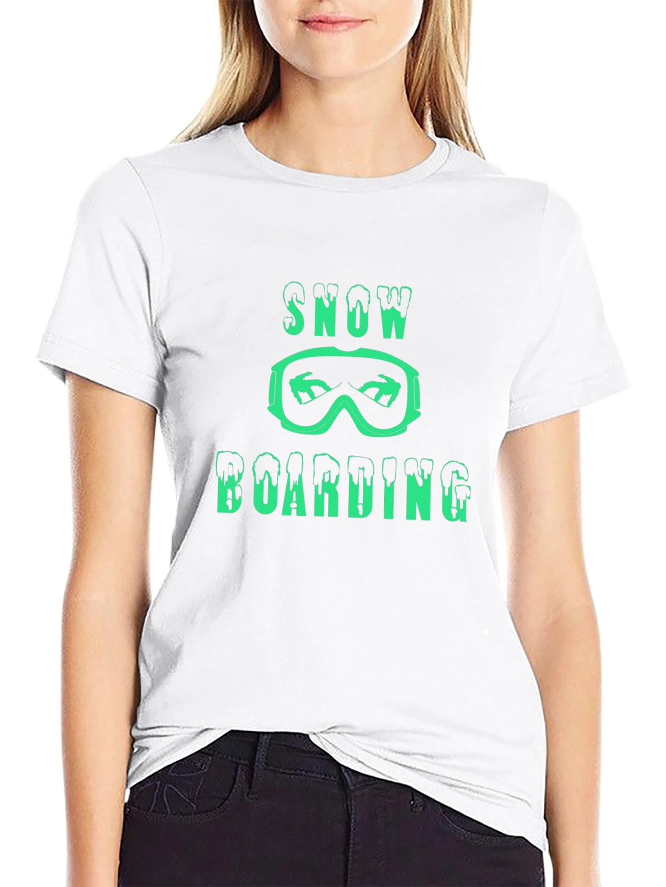 Snowboarding Graphic Tee - Cool Winter Sports Shirt