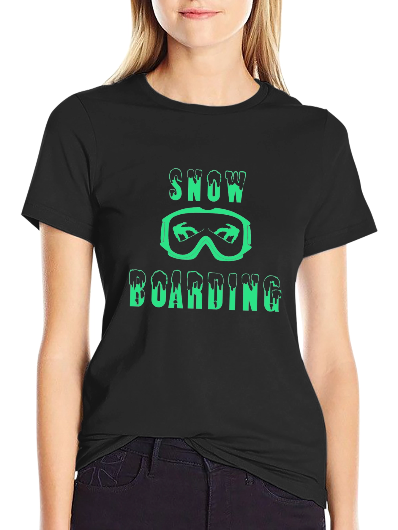 Snowboarding Graphic Tee - Cool Winter Sports Shirt