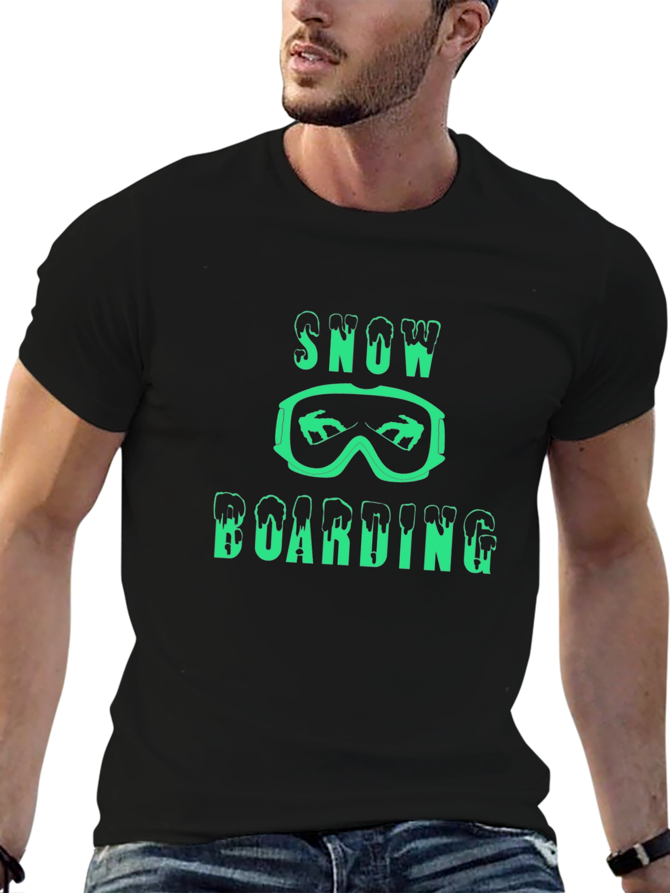 Snowboarding Graphic Tee - Cool Winter Sports Shirt
