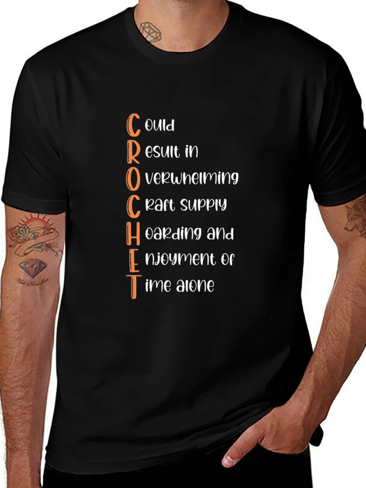 Crochet Addiction T-Shirt