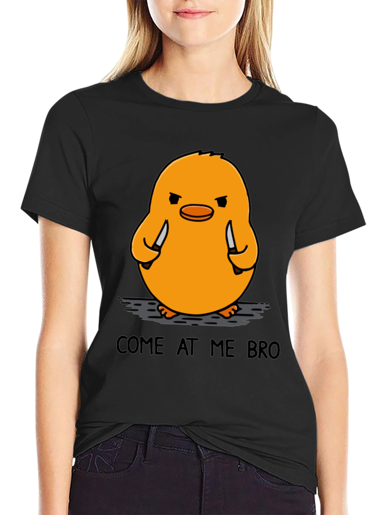 Come At Me Bro Funny Chicken T-Shirt