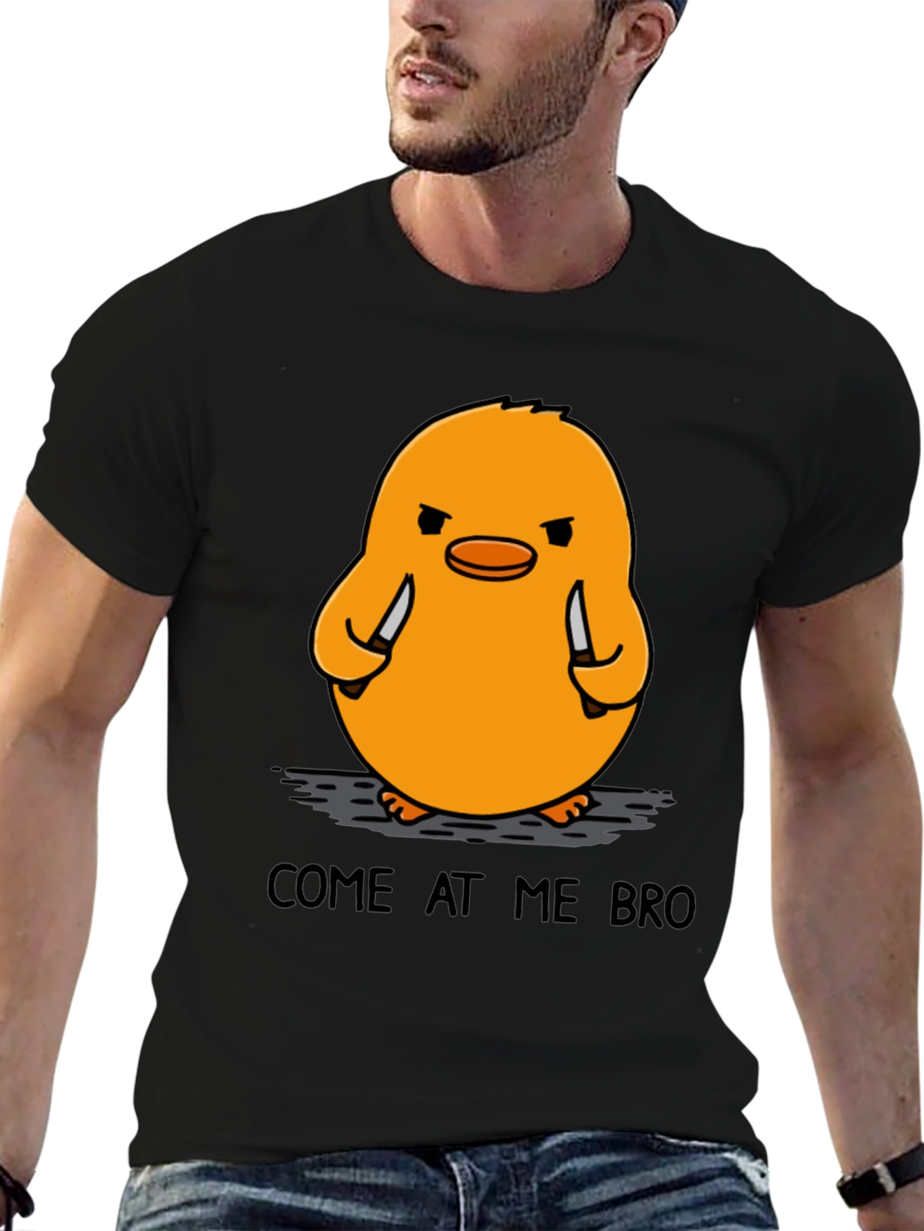 Come At Me Bro Funny Chicken T-Shirt