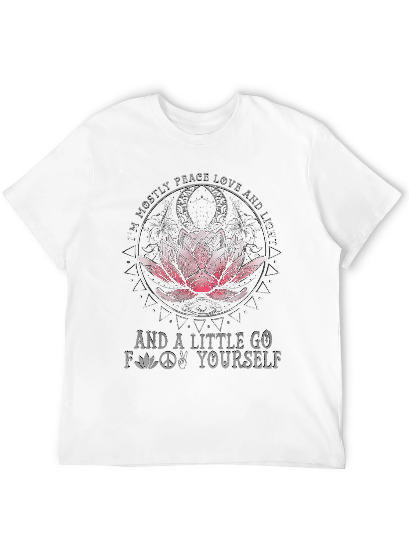 Peace Love Light Graphic T-Shirt