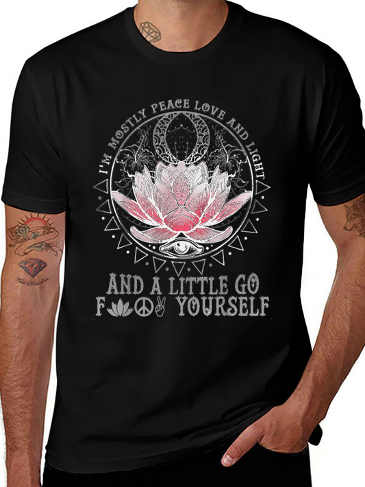 Peace Love Light Graphic T-Shirt