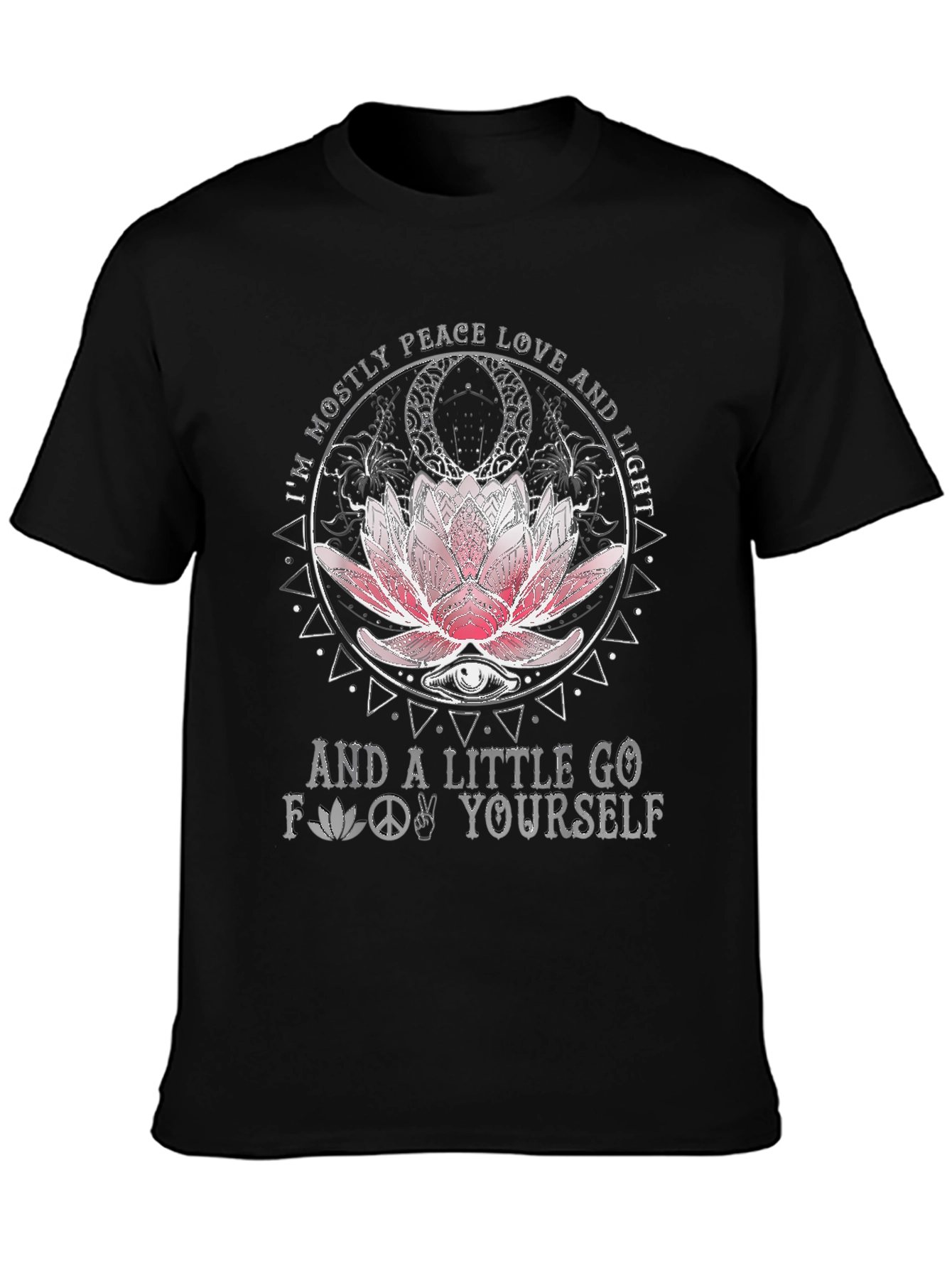 Peace Love Light Graphic T-Shirt