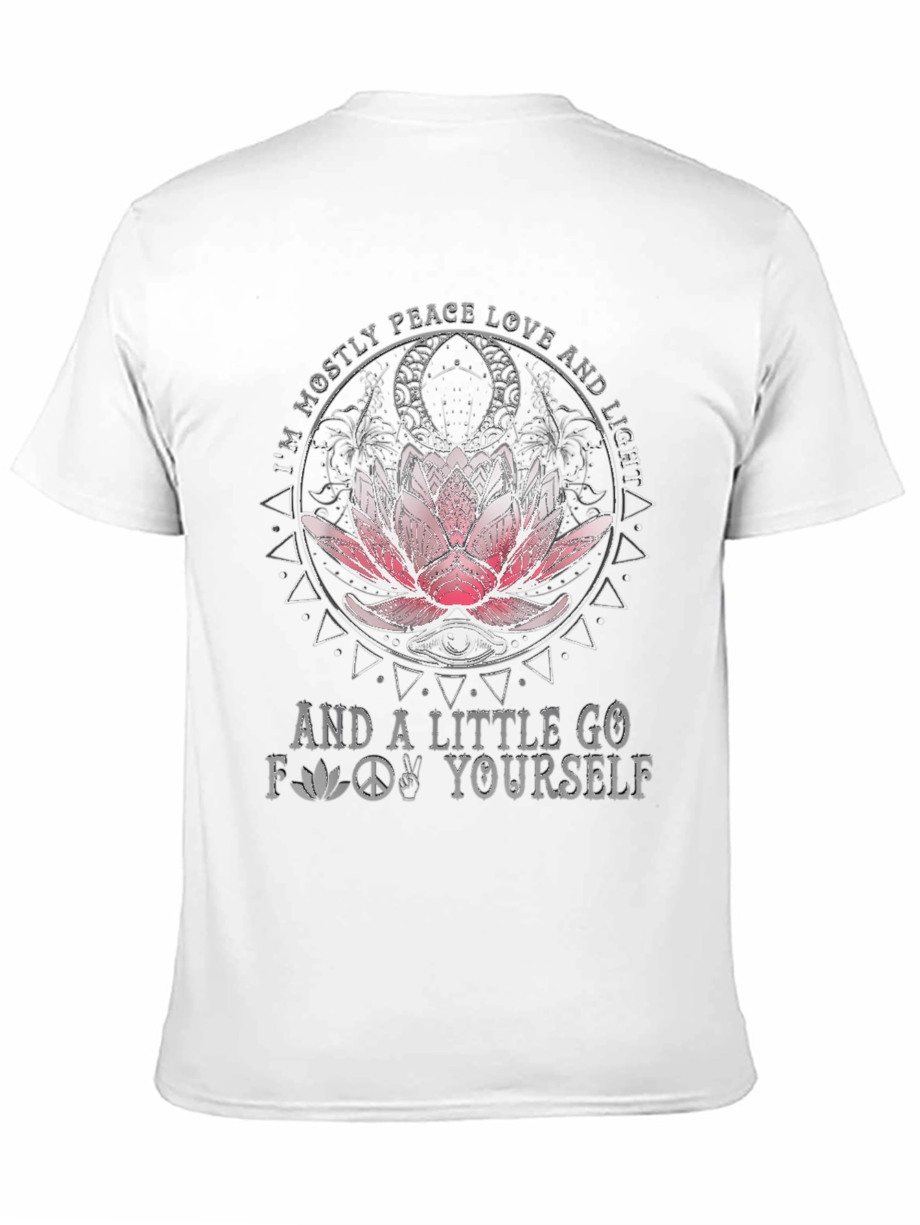 Peace Love Light Graphic T-Shirt
