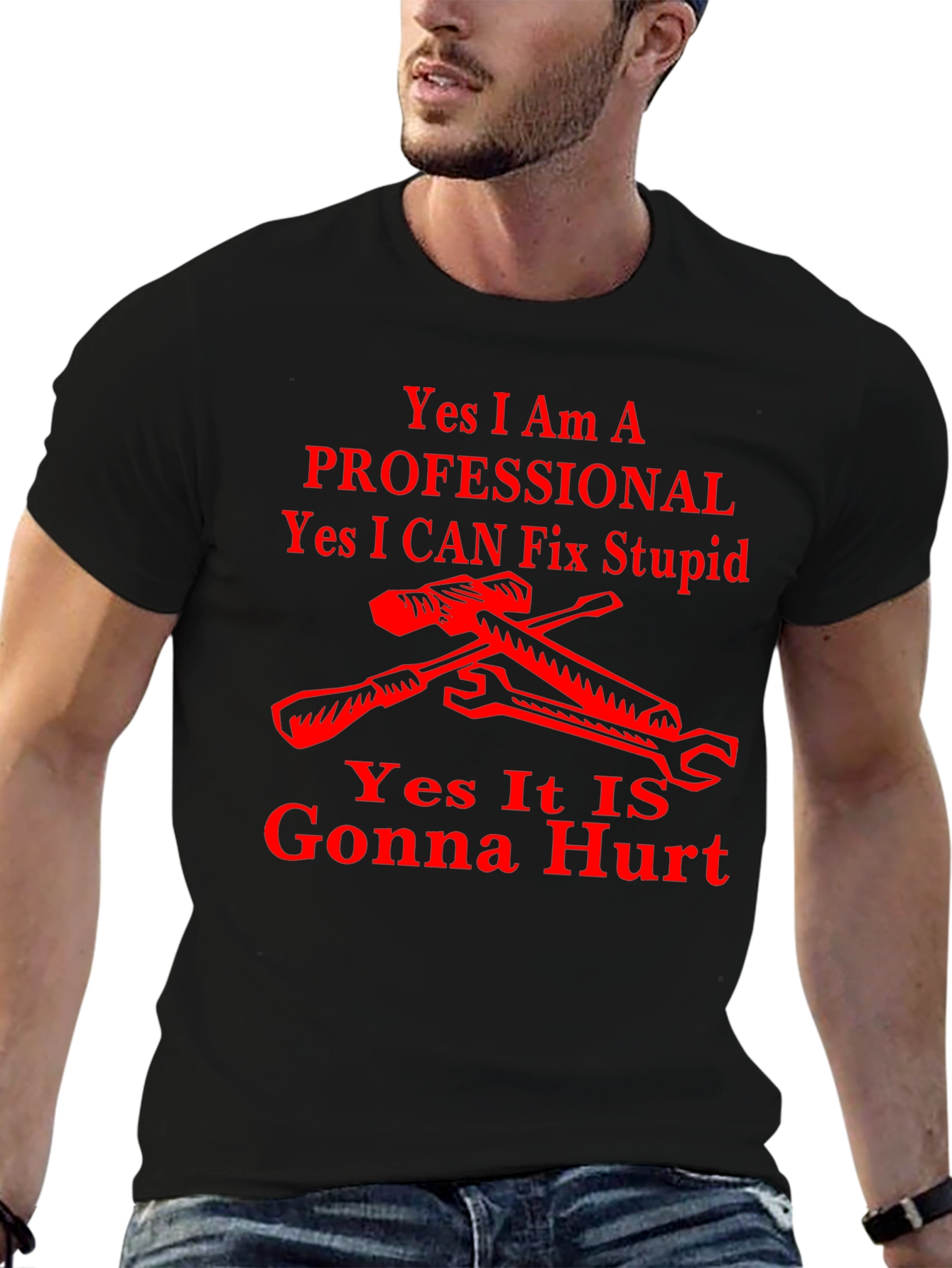 Professional Fixer T-Shirt Funny Slogan