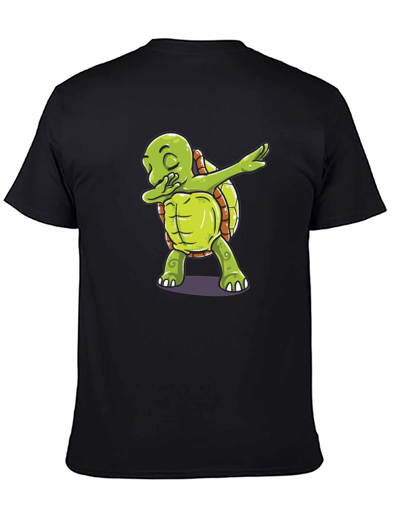 Dabbing Turtle Graphic Tee - Cool Animal T-Shirt