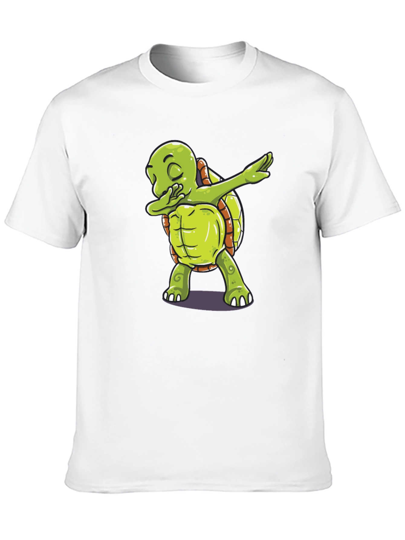 Dabbing Turtle Graphic Tee - Cool Animal T-Shirt