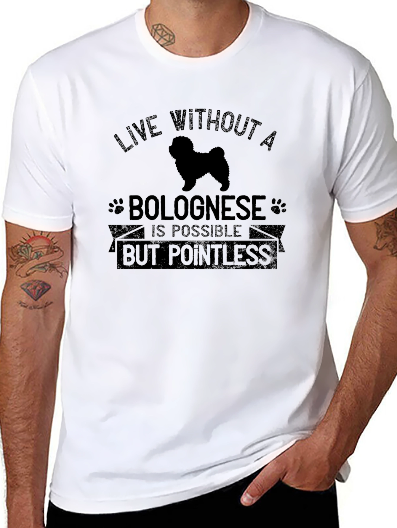 Bolognese Dog Breed T-Shirt