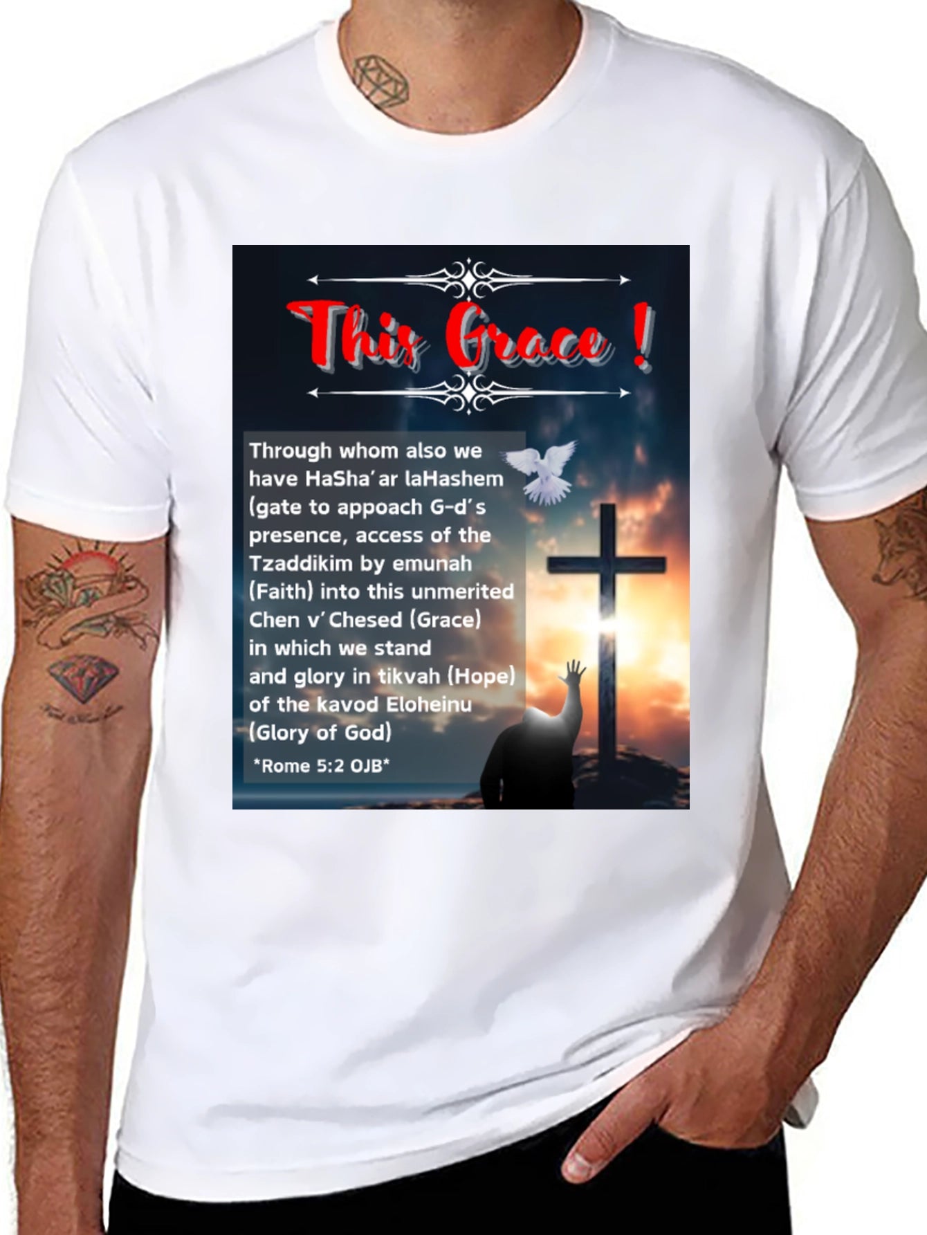 This Grace Christian T-Shirt - Faith & Hope