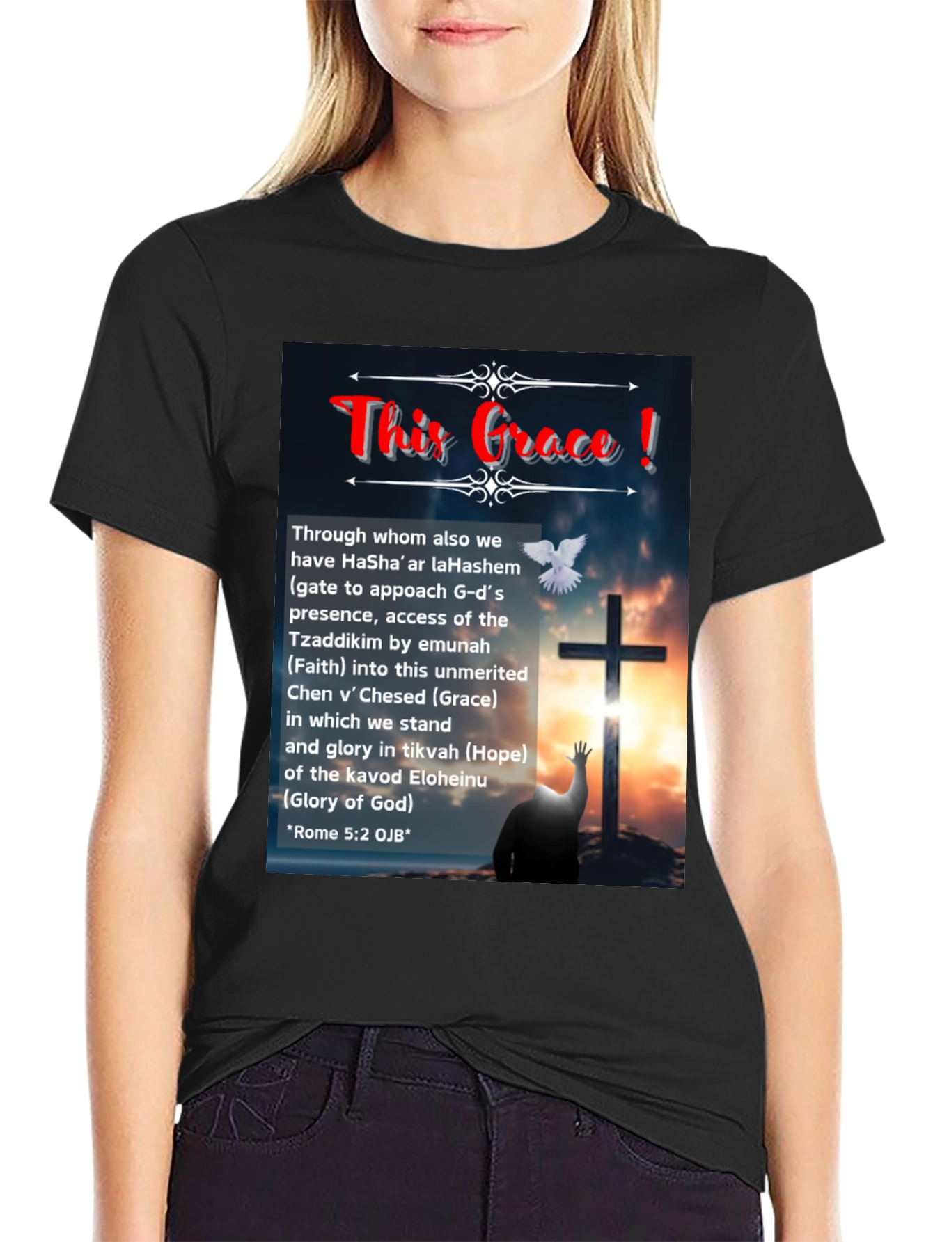 This Grace Christian T-Shirt - Faith & Hope