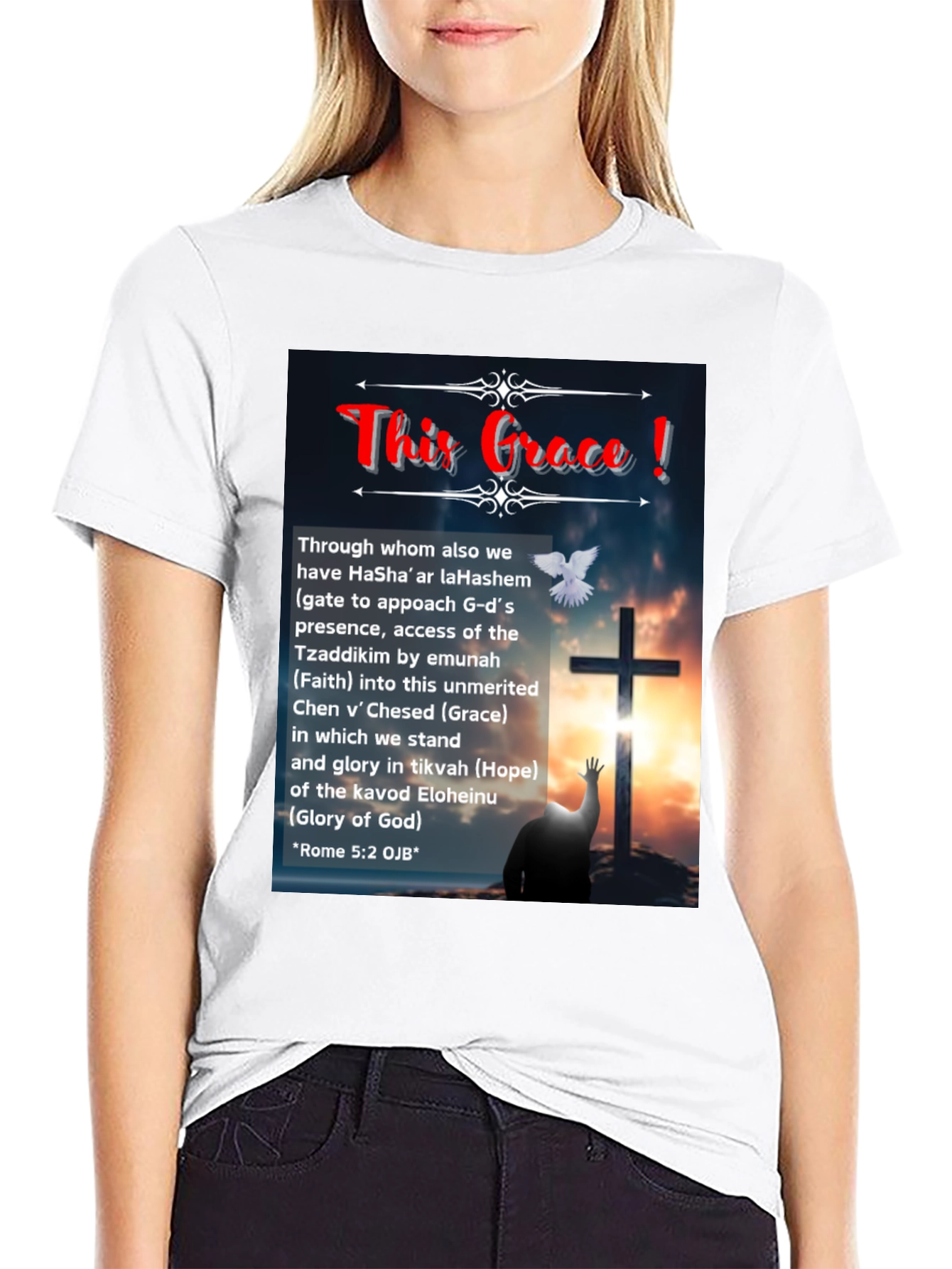 This Grace Christian T-Shirt - Faith & Hope