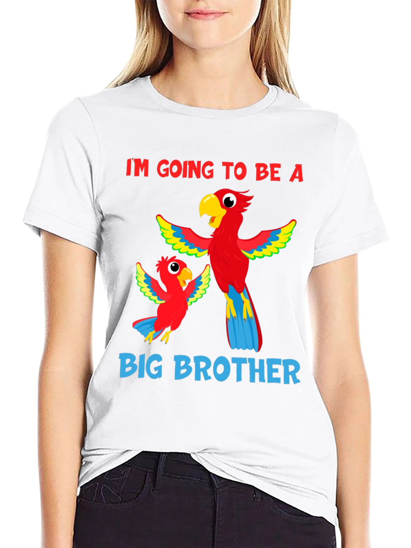 Big Brother Parrot Graphic Tee