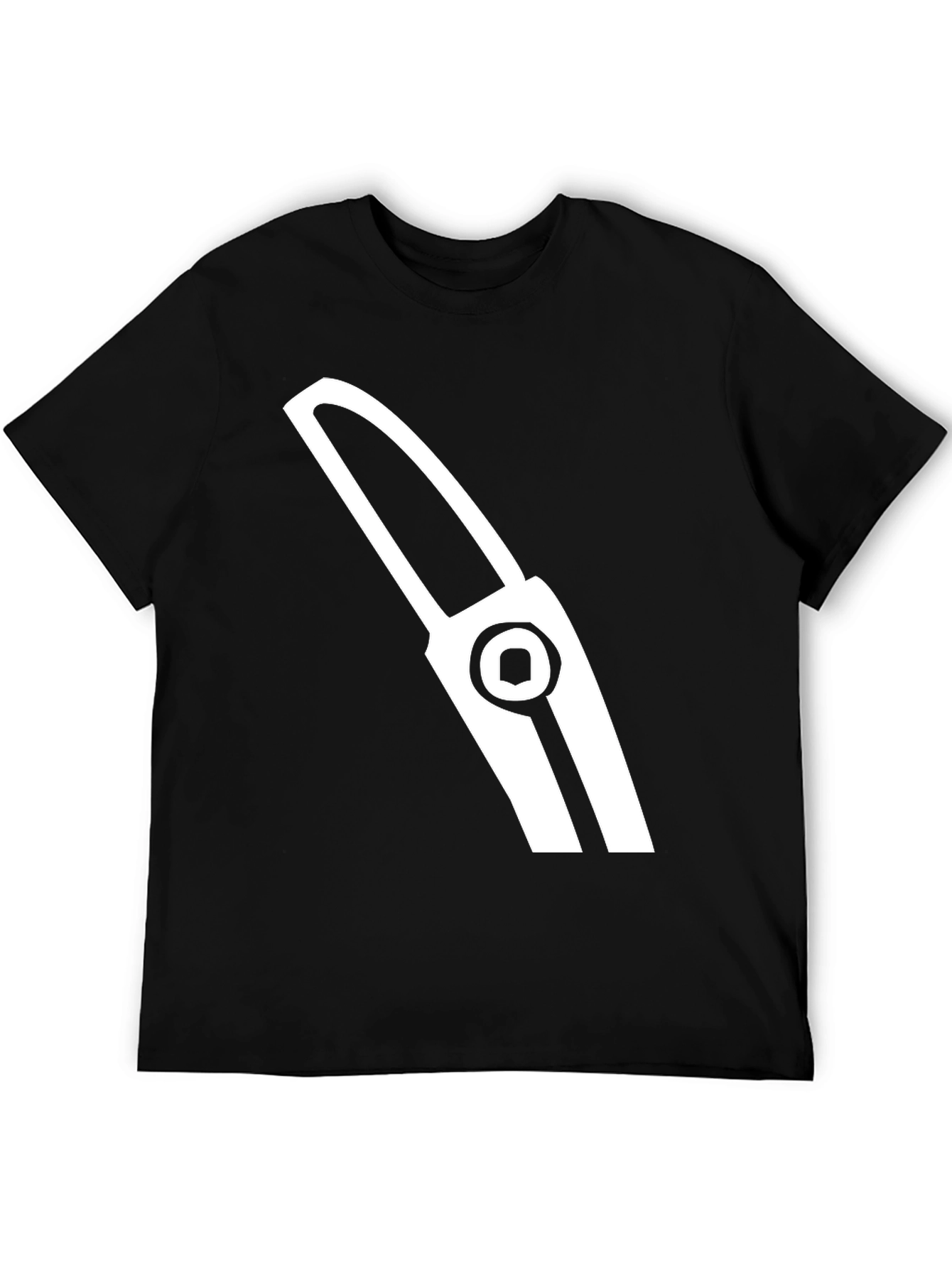 Modern Graphic Tee - Abstract Tool Design
